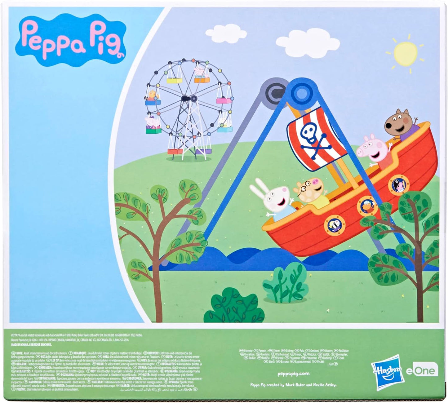 Peppa Pig Playset con barco pirata