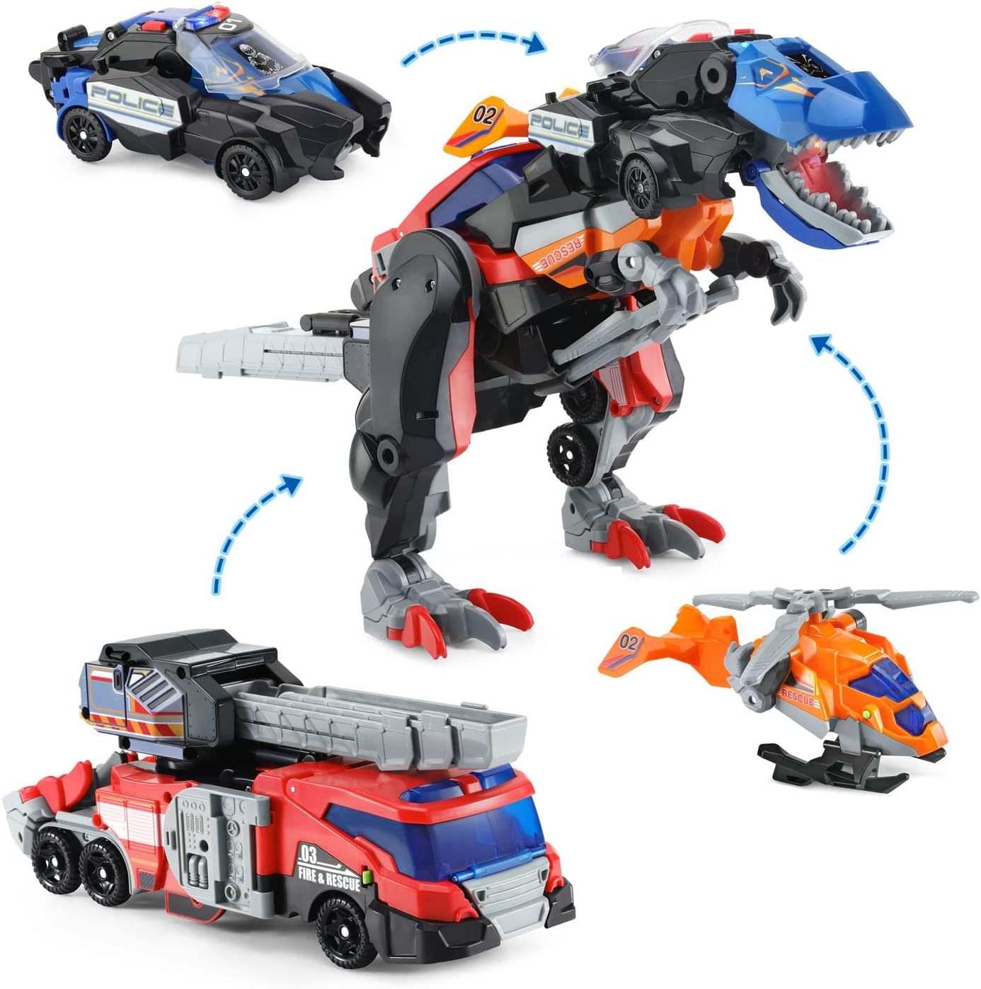 VTech Switch and Go 3 en 1 Rescue Rex