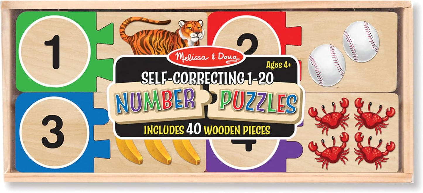Melissa & Doug Rompecabezas de números