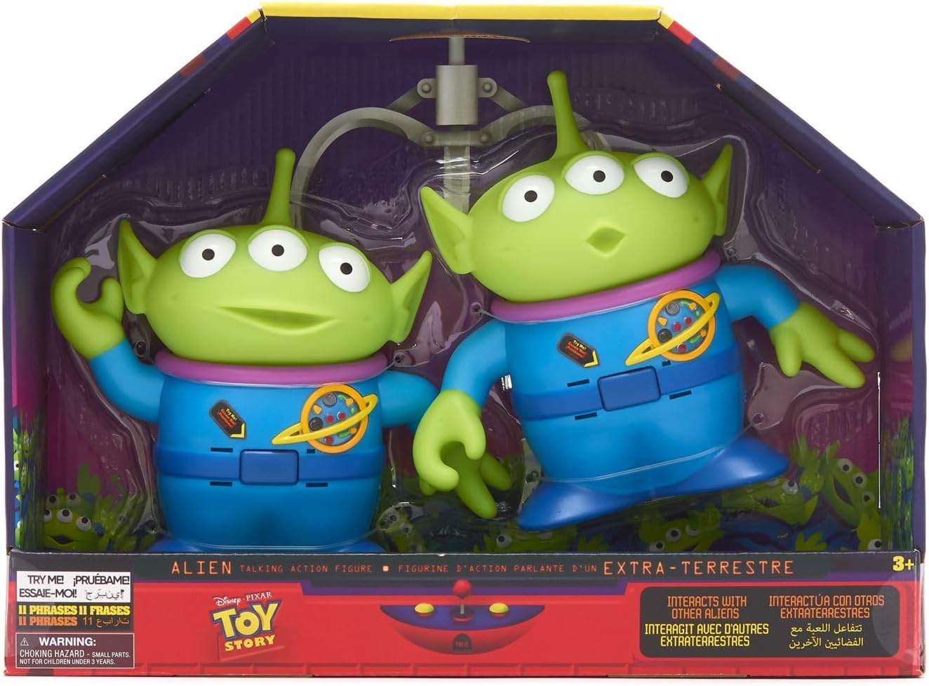 Disney Store Figuras de acción, cuenta con sonidos y frases