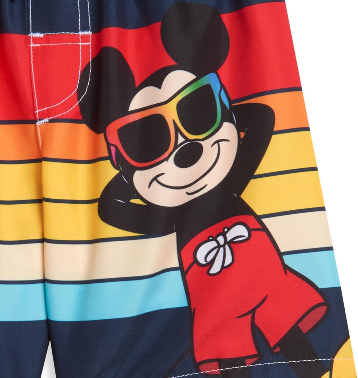 Disney Mickey Mouse - Conjunto de traje de baño y camiseta de neopreno para bebés y niños
