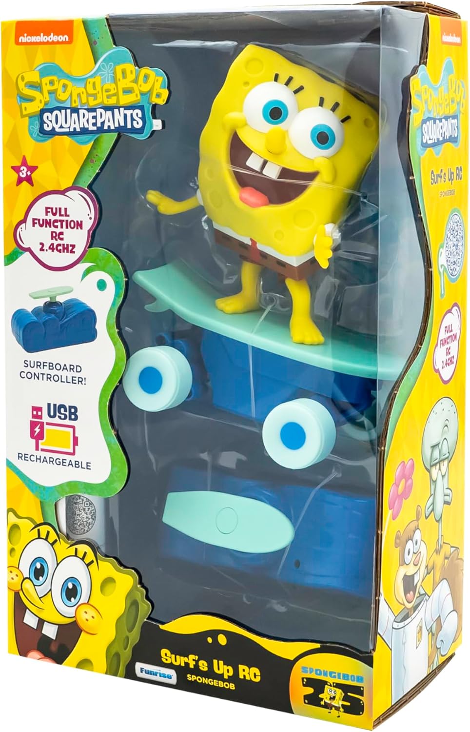 Spongebob, acción real de surf