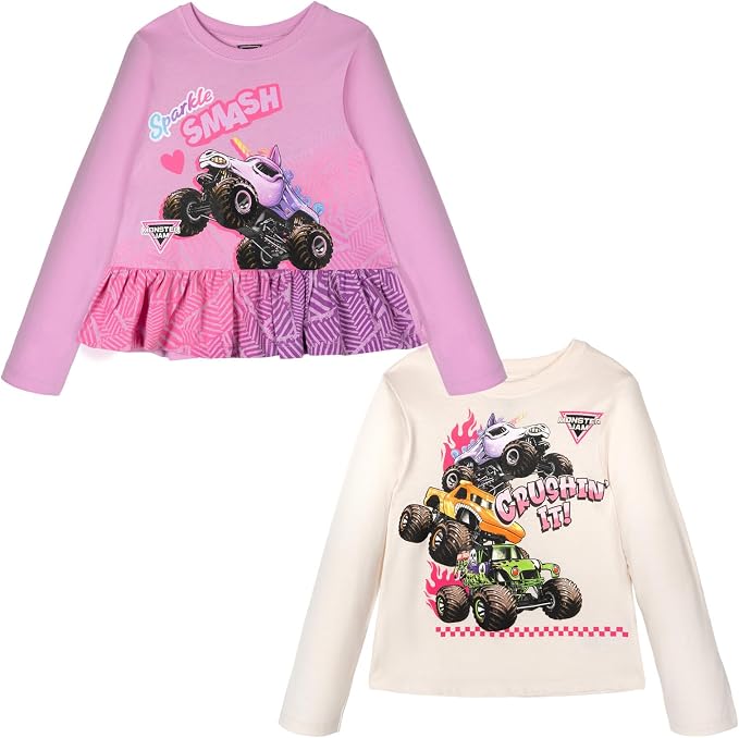 Monster Jam Monster Jam Camisetas 2 piezas