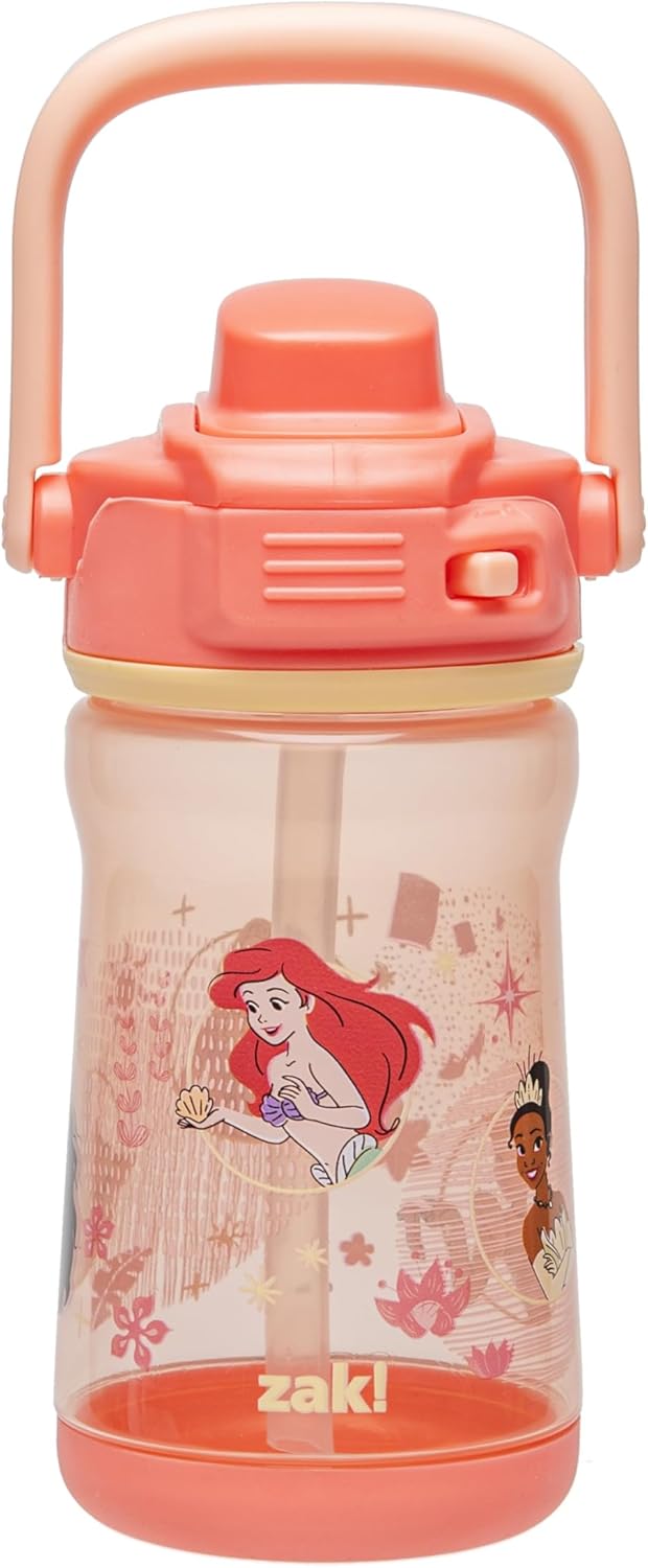 Zak Designs Botella de agua plástico de 12 onzas