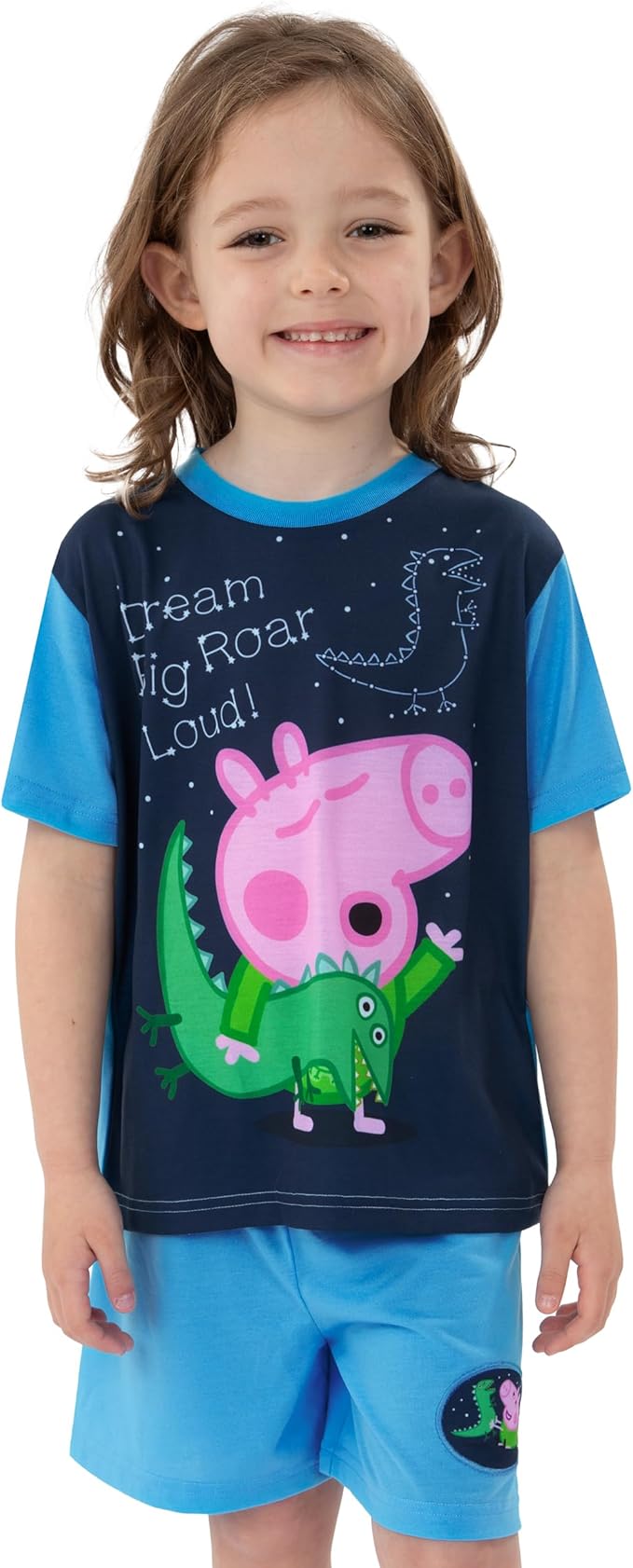 Peppa Pig Pijamas de manga corta