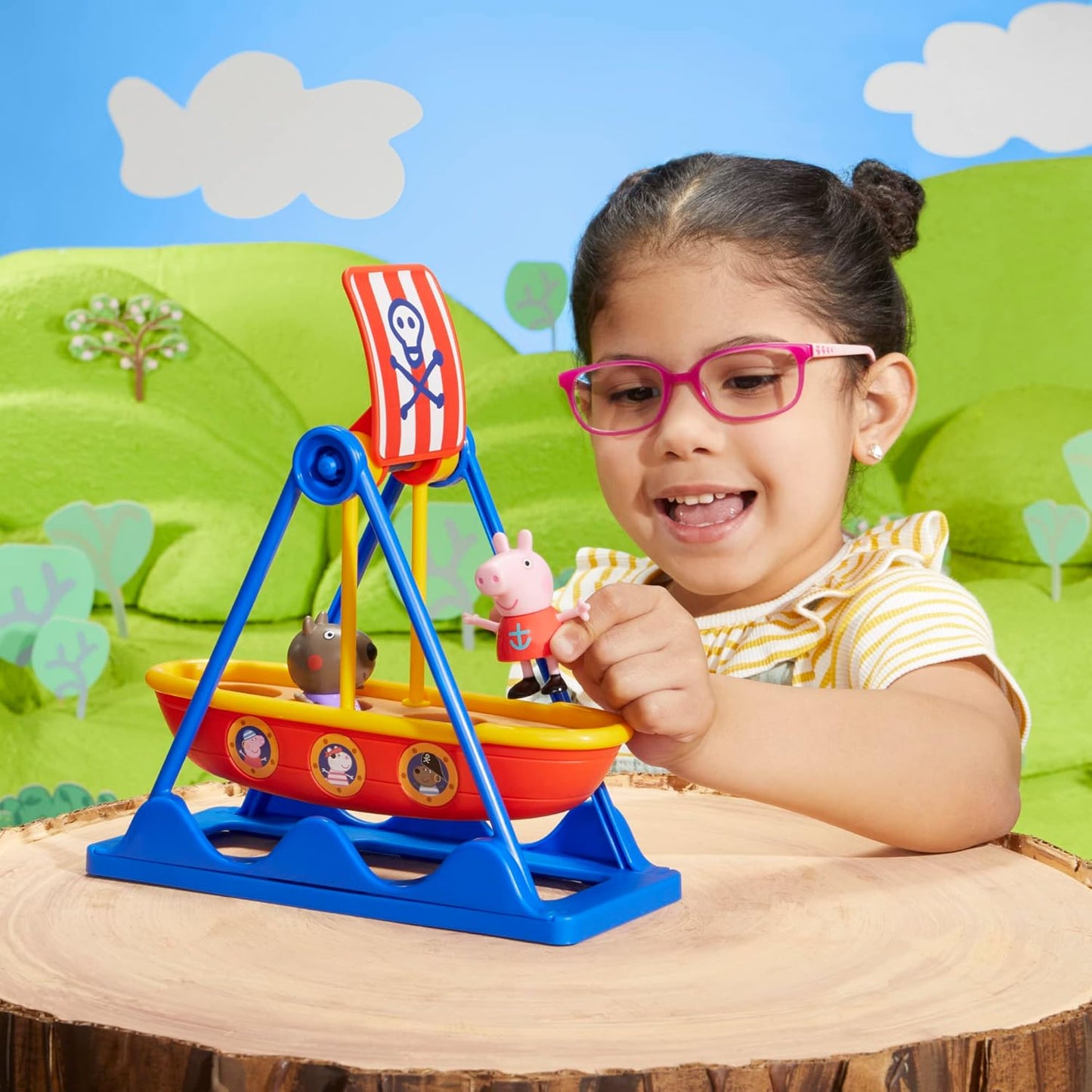 Peppa Pig Playset con barco pirata