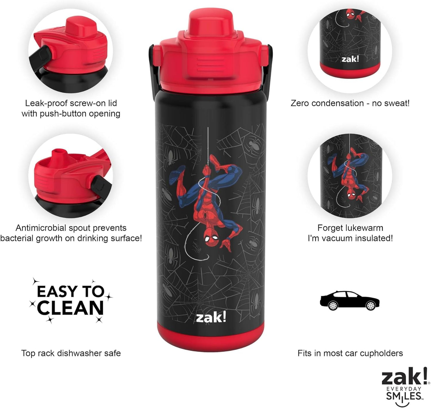 zak Botella aislada acero inoxidable 20 onzas