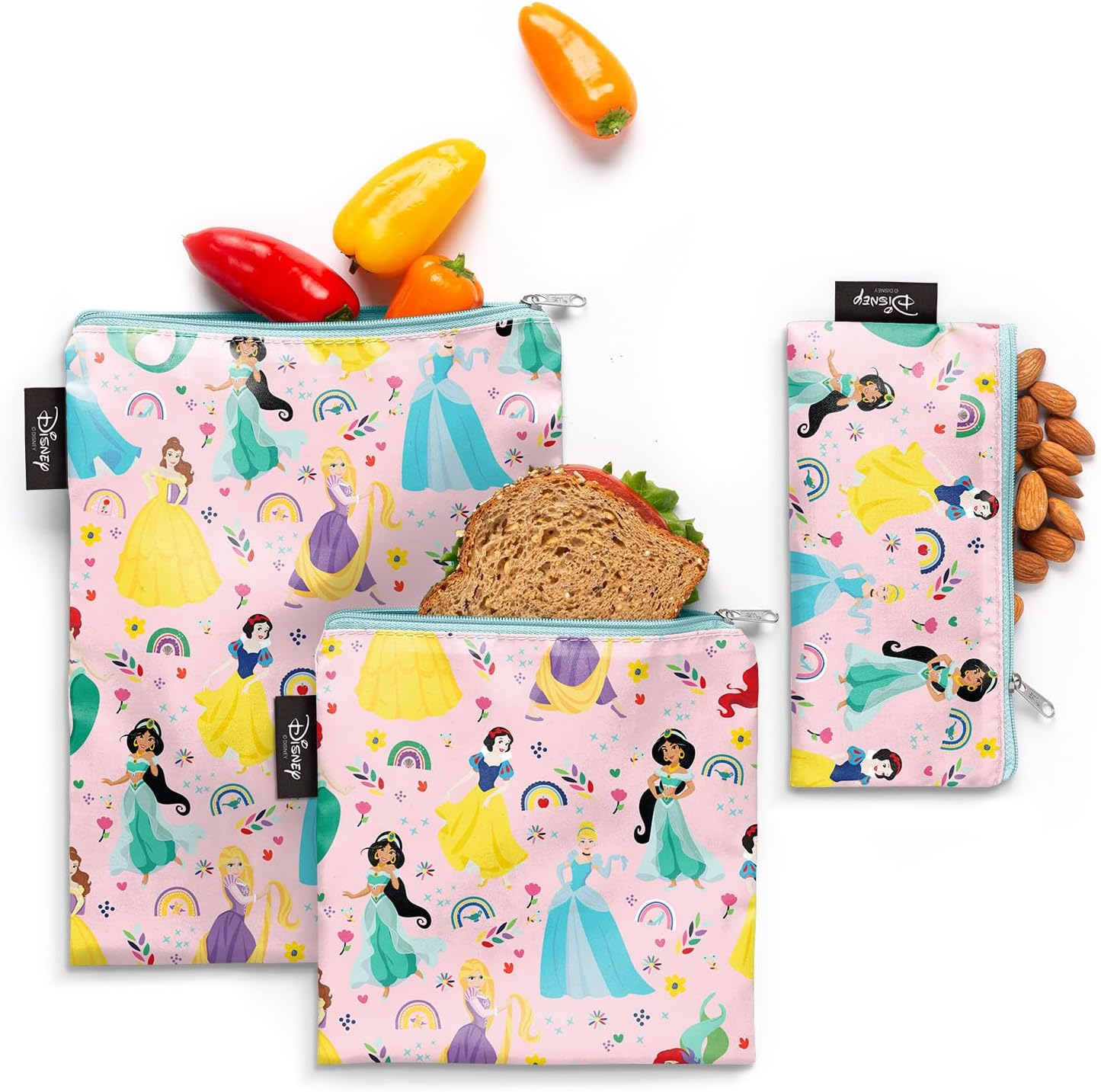 Simple Modern - Bolsas reutilizables para aperitivos
