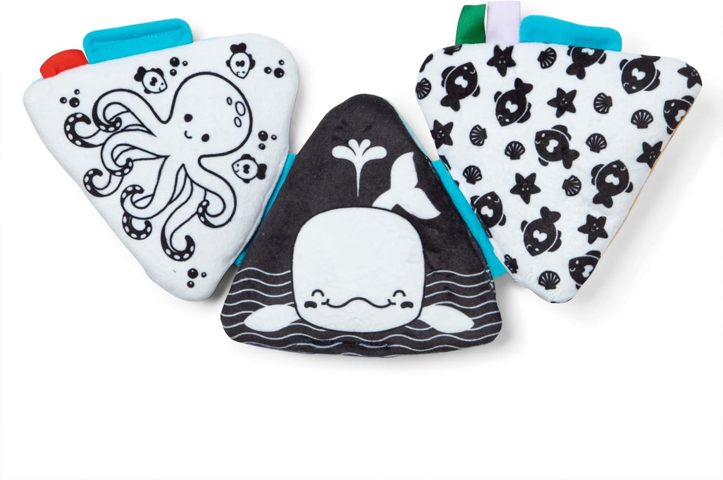 Melissa & Doug - Juguete para bebé, suave juguete sensorial con texturas, espejo