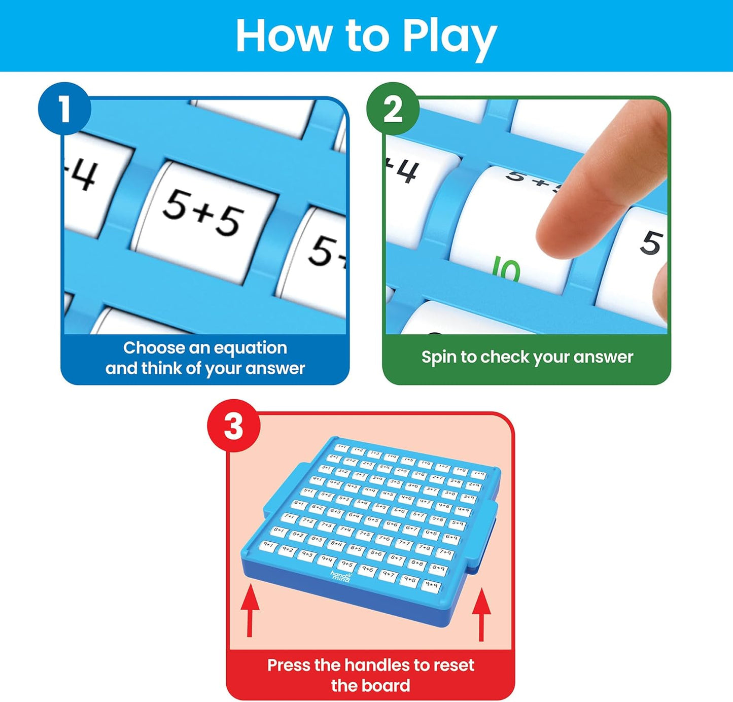 hand2mind juegos de hechos matemáticos