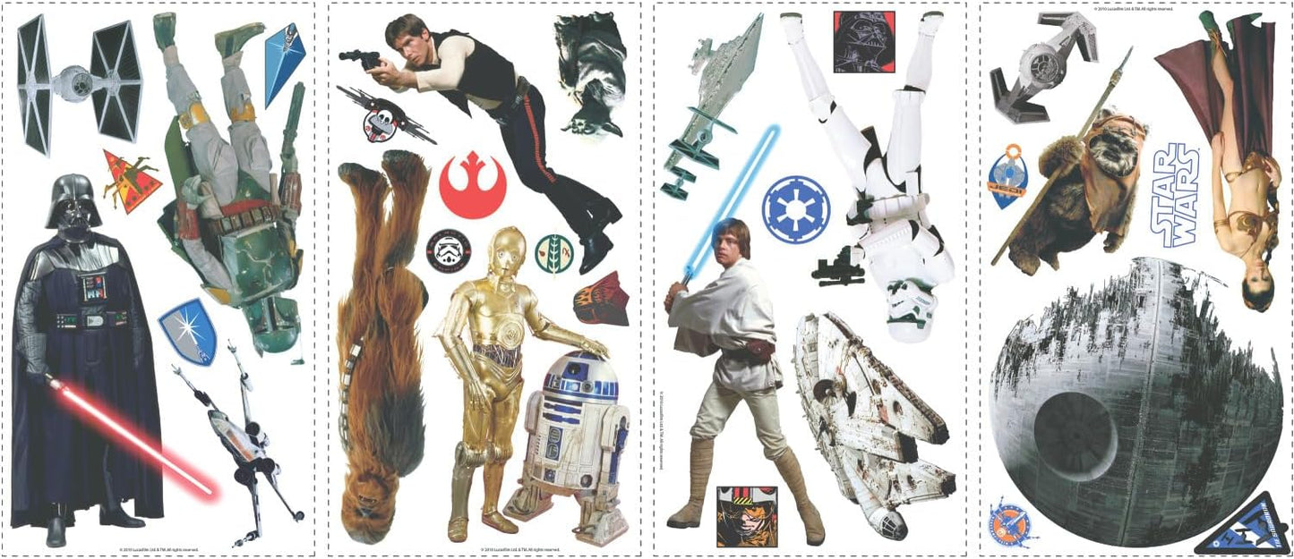Star Wars para despegar y pegar