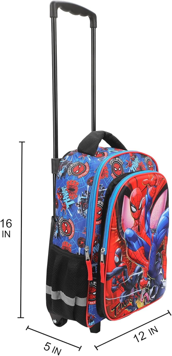 Bioworld Mochila de 16" con ruedas