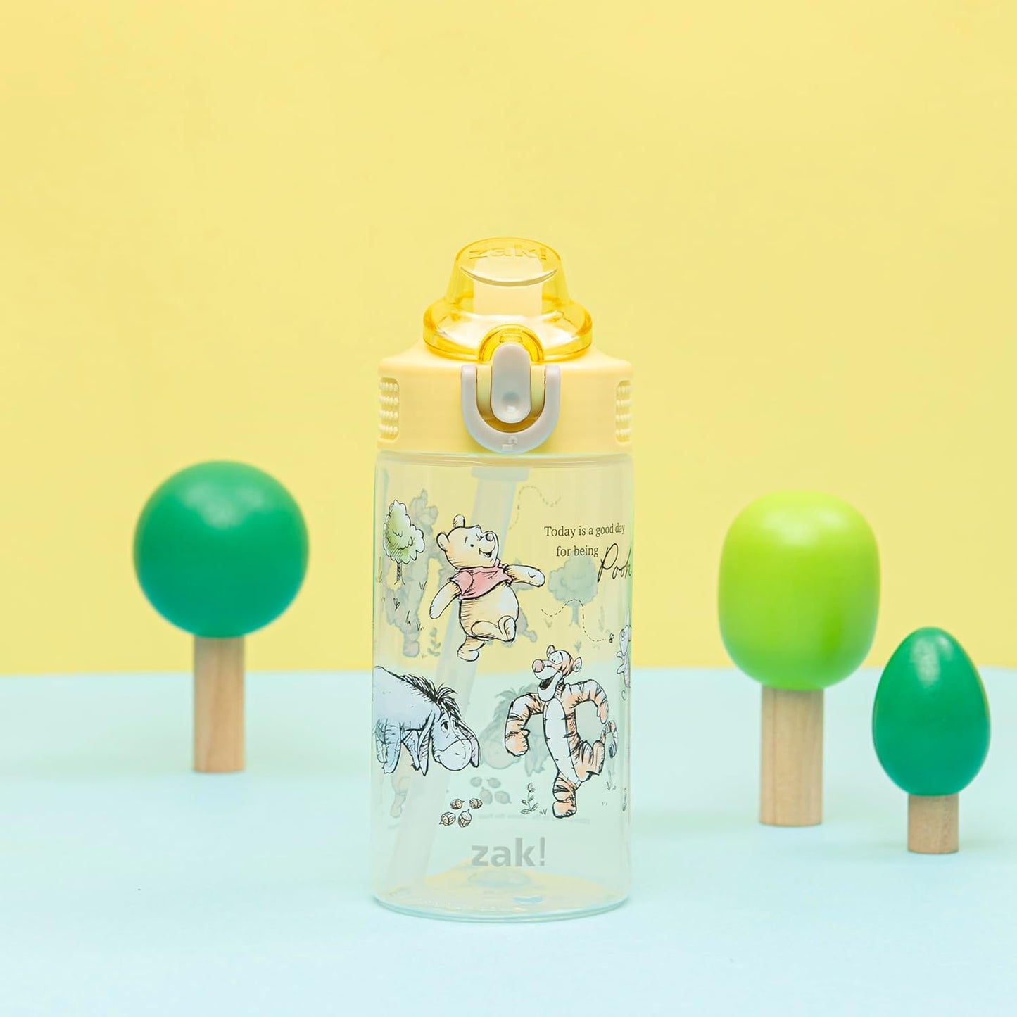 Zak Designs Botella de agua plástico duradero, 16 onzas