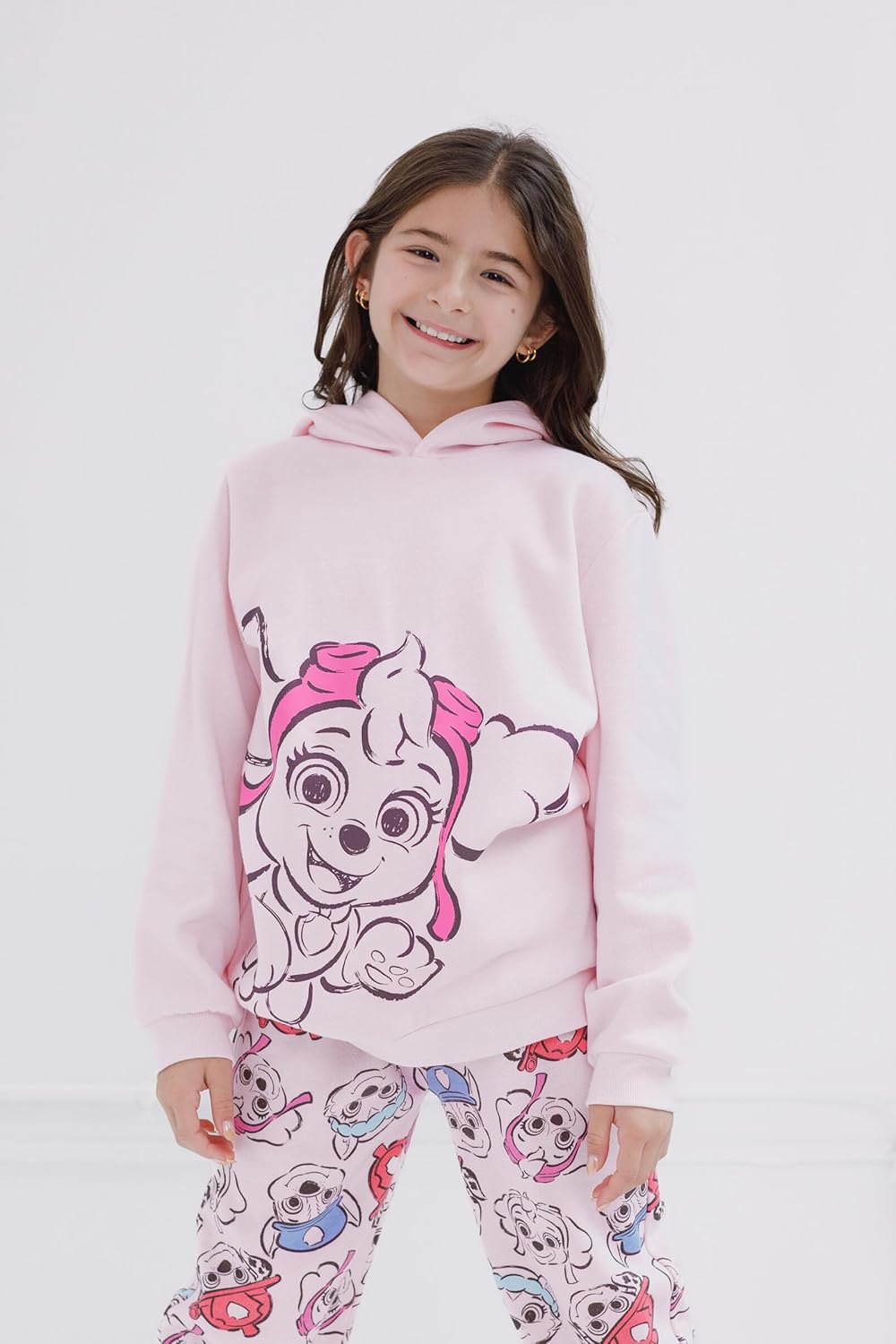 Paw Patrol Conjunto de atuendo de vellón con capucha y pantalones