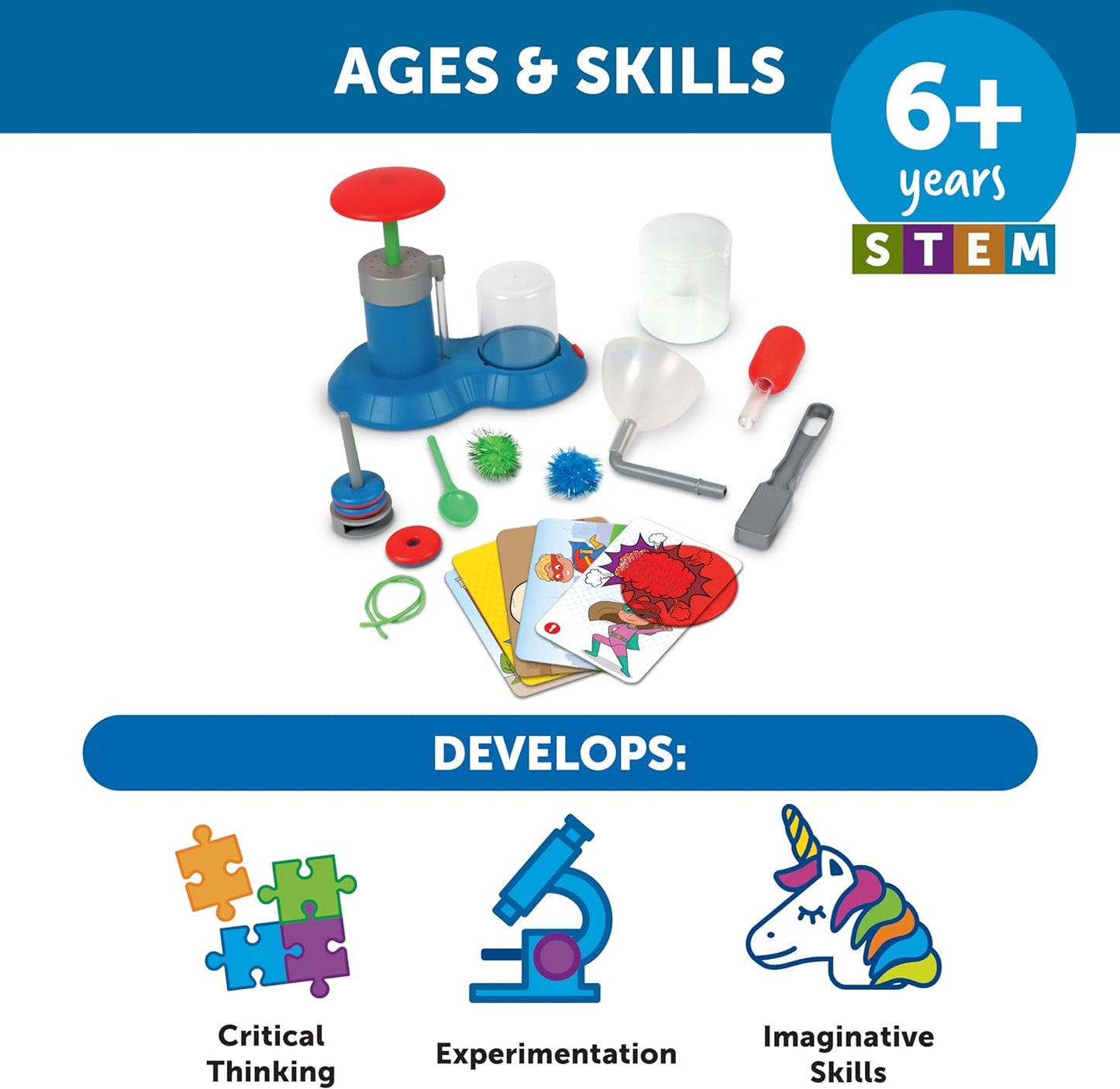 kit científico, juguetes STEM