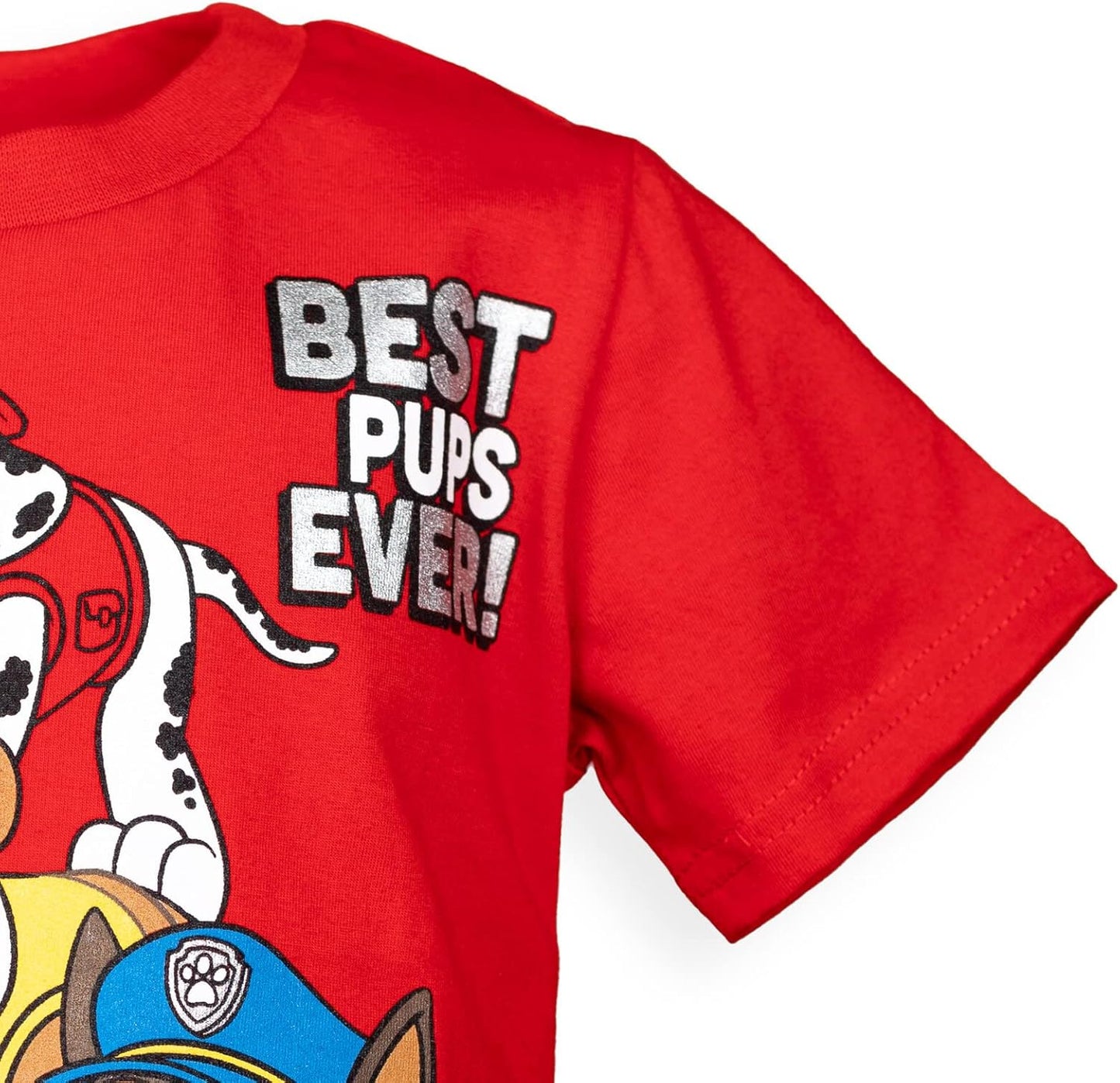 Paw Patrol Chase Marshall Rubble Rocky - Paquete de 4 camisetas