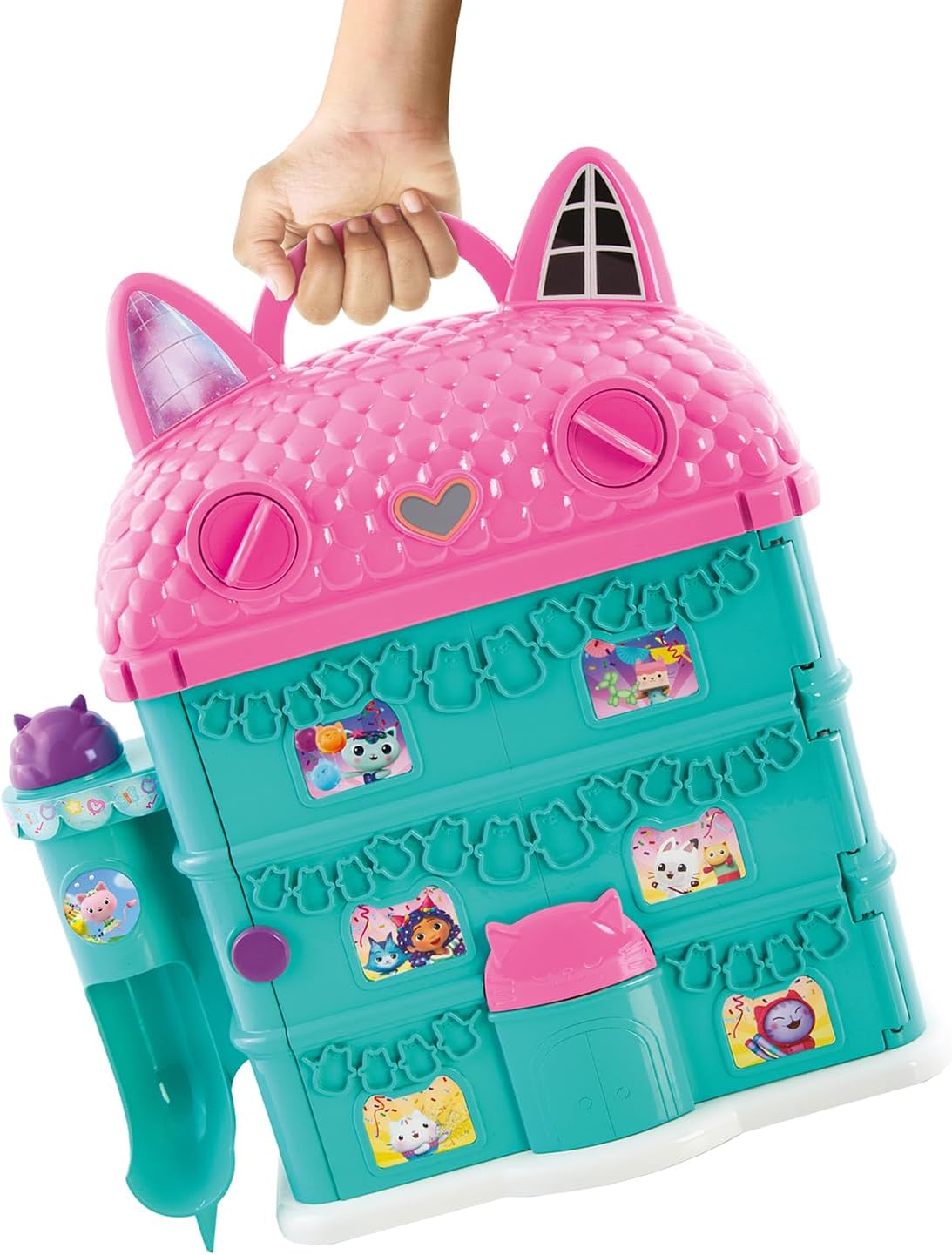Gabby’S Dollhouse Esculpiar, moldear y dar forma a la masa colorida