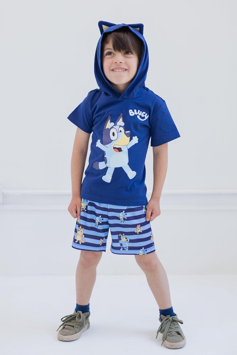 Bluey Conjunto de camiseta y pantalones cortos