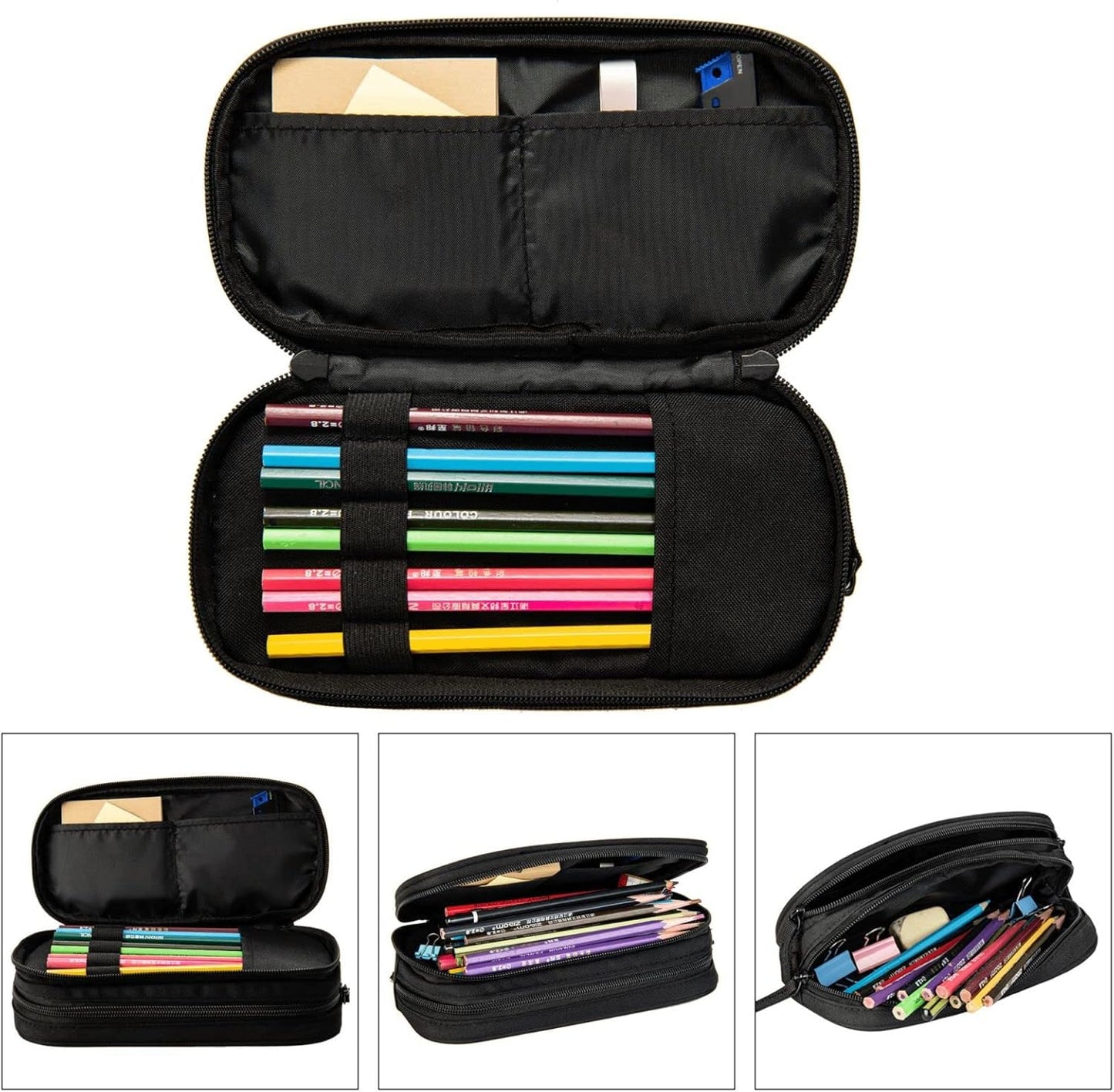 Estuche para lápices de tela de araña