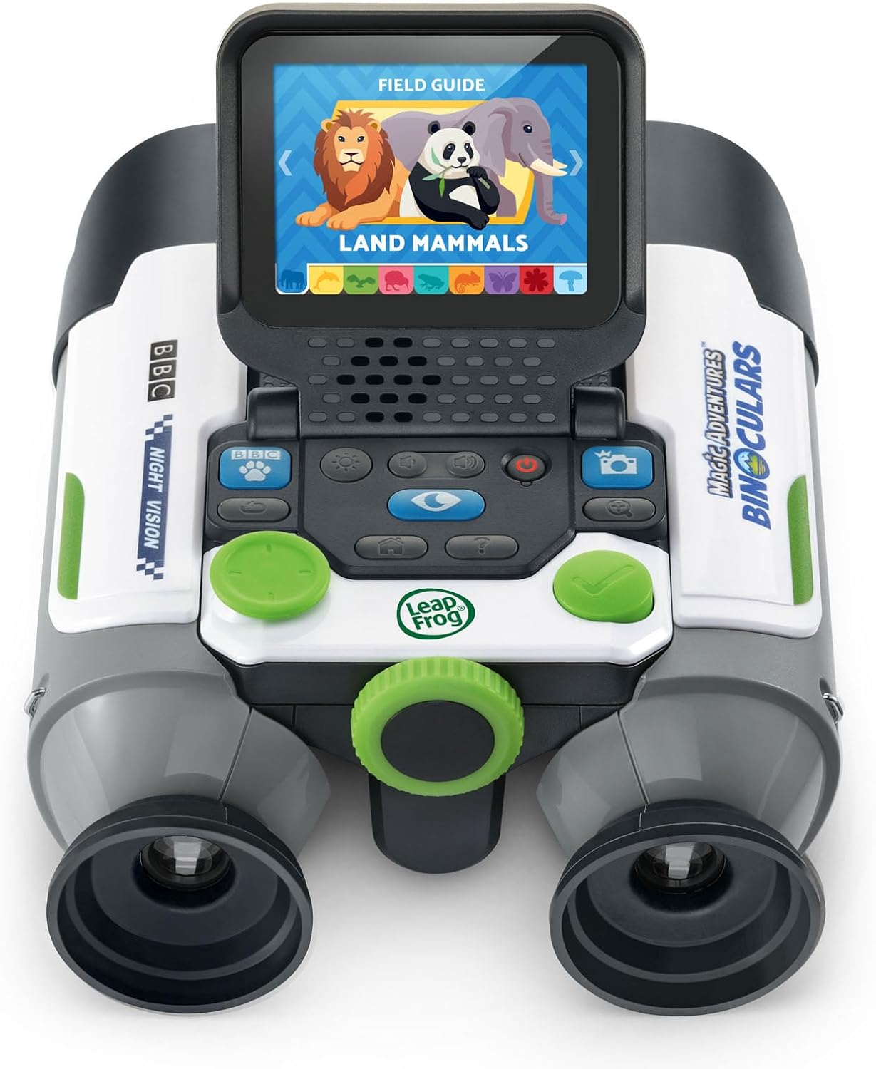 LeapFrog Magic Adventures - Binoculares con captura de pantalla y visión nocturna
