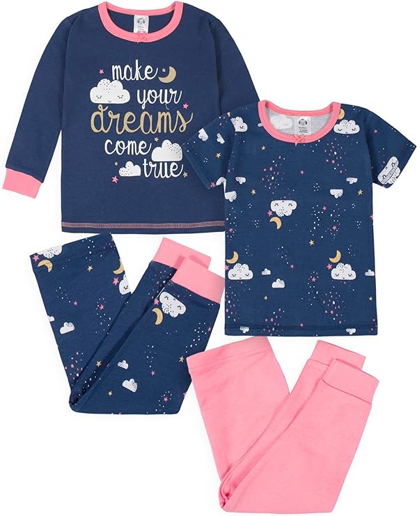 Gerber Conjunto de pijama de 4 piezas