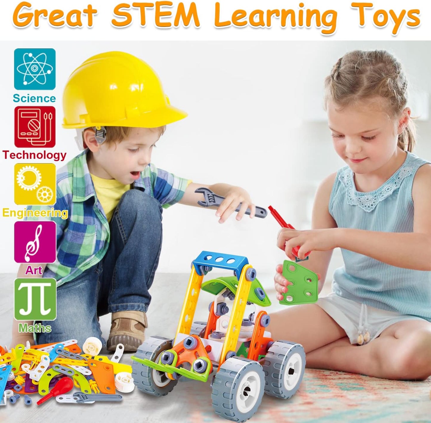 Juguetes STEM 10 en 1 Construcción
