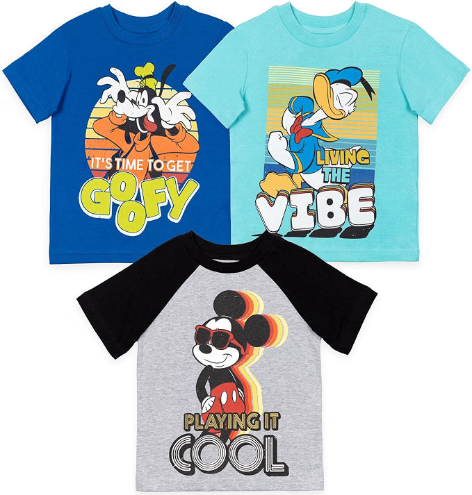 Disney Paquete de 3 camisetas