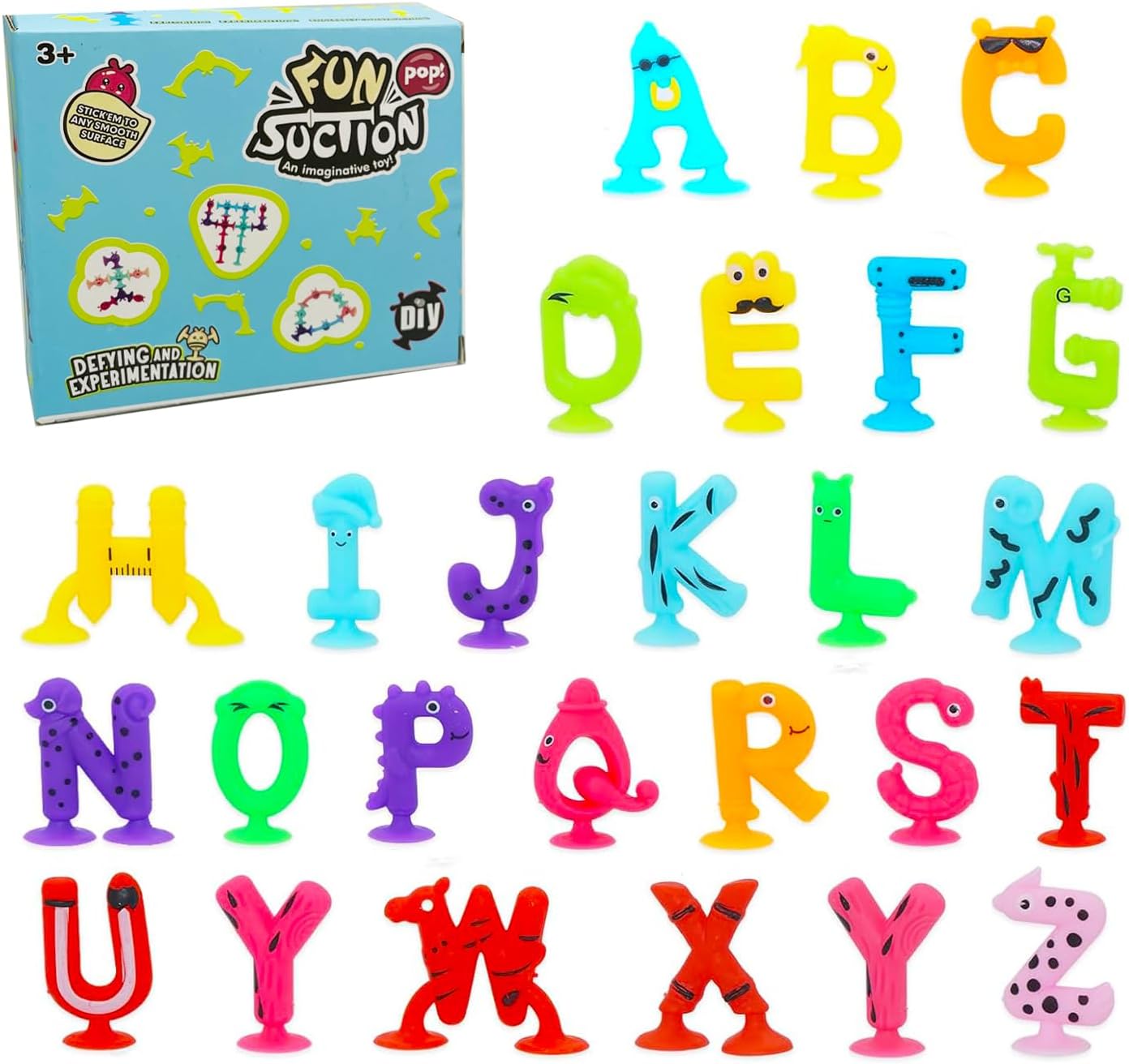 Juguetes de succión / Sensorial / ABC