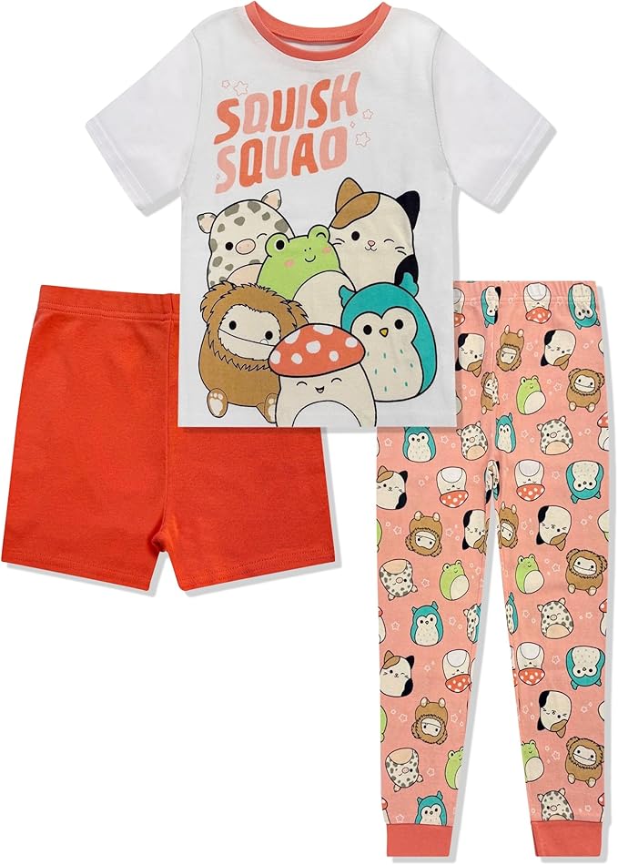 Squishmallows Conjunto de pijama