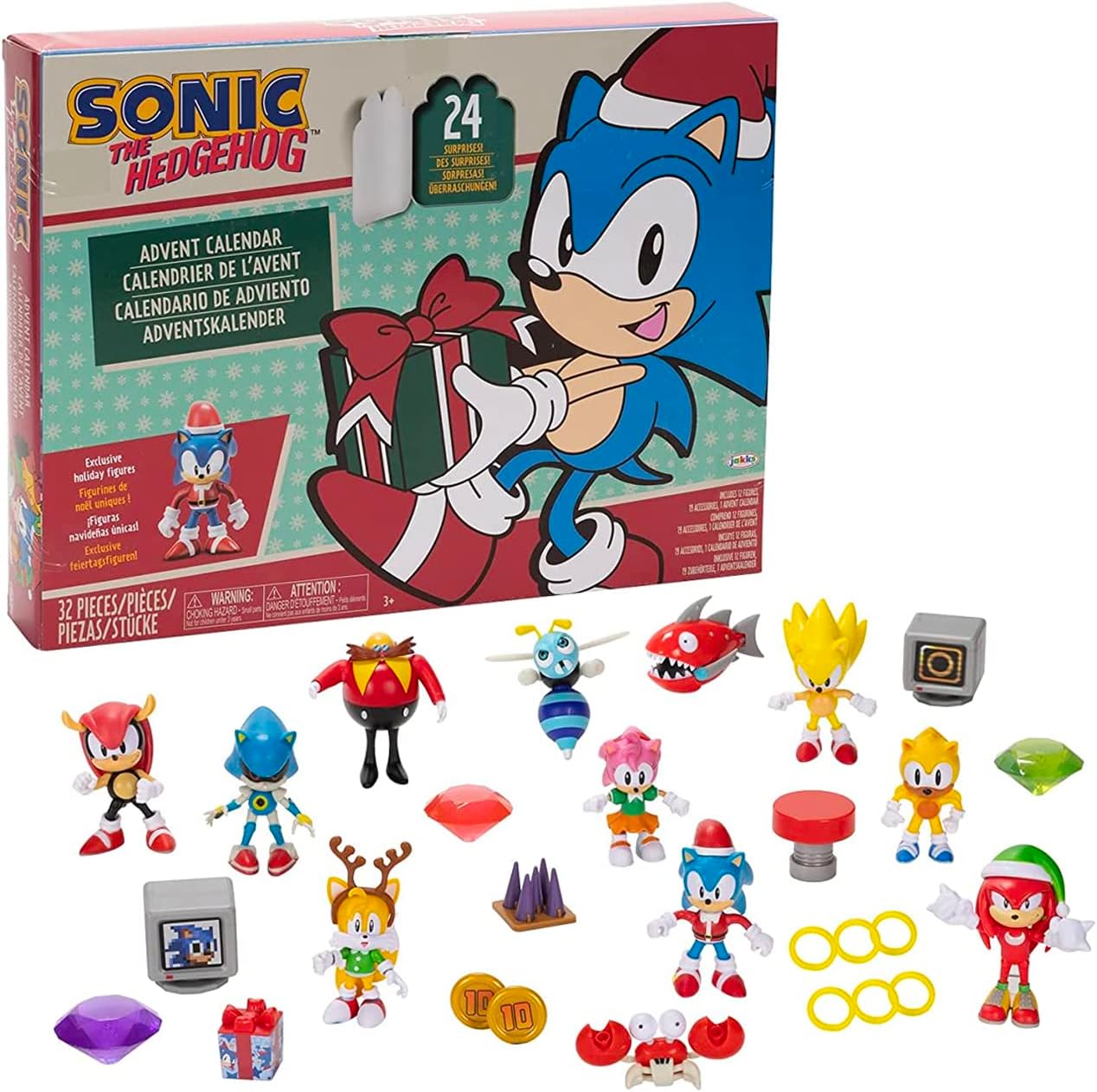 Sonic The Hedgehog Calendario de Adviento