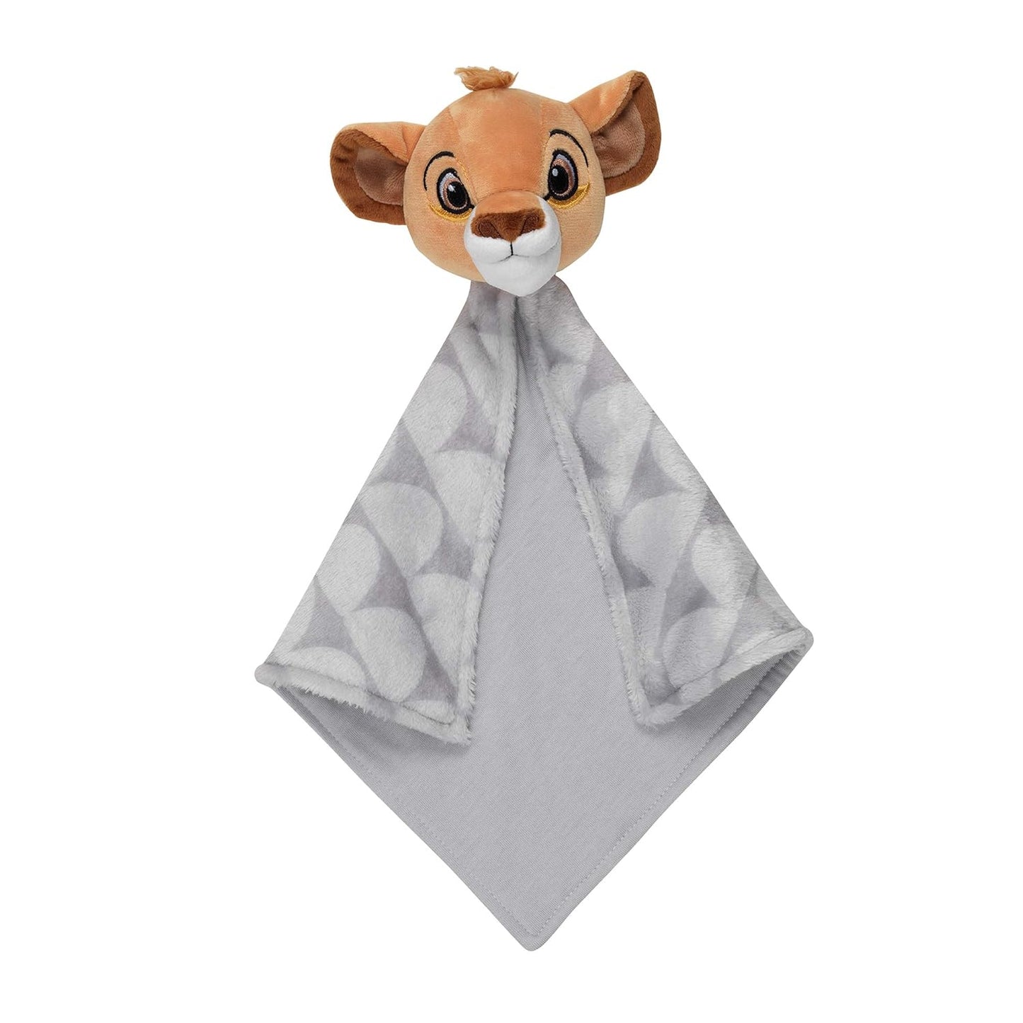 Disney Baby The Lion King Lovey - Manta de seguridad de felpa gris
