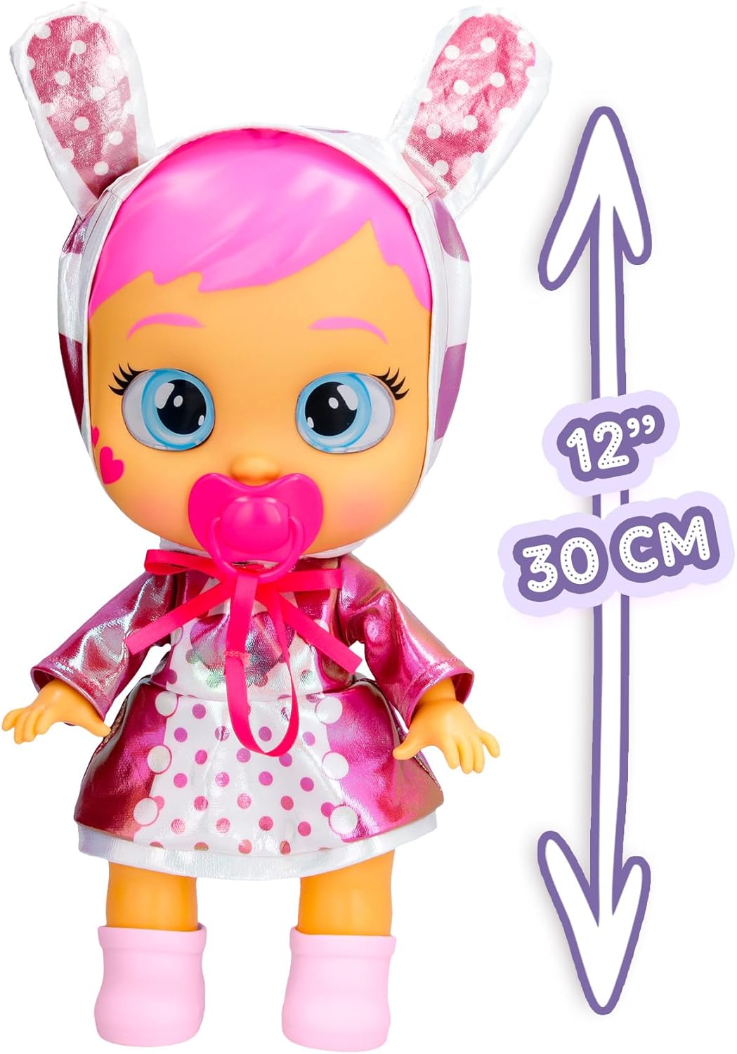 Cry Babies Stars Coney - Muñeca bebé de 12 pulgadas