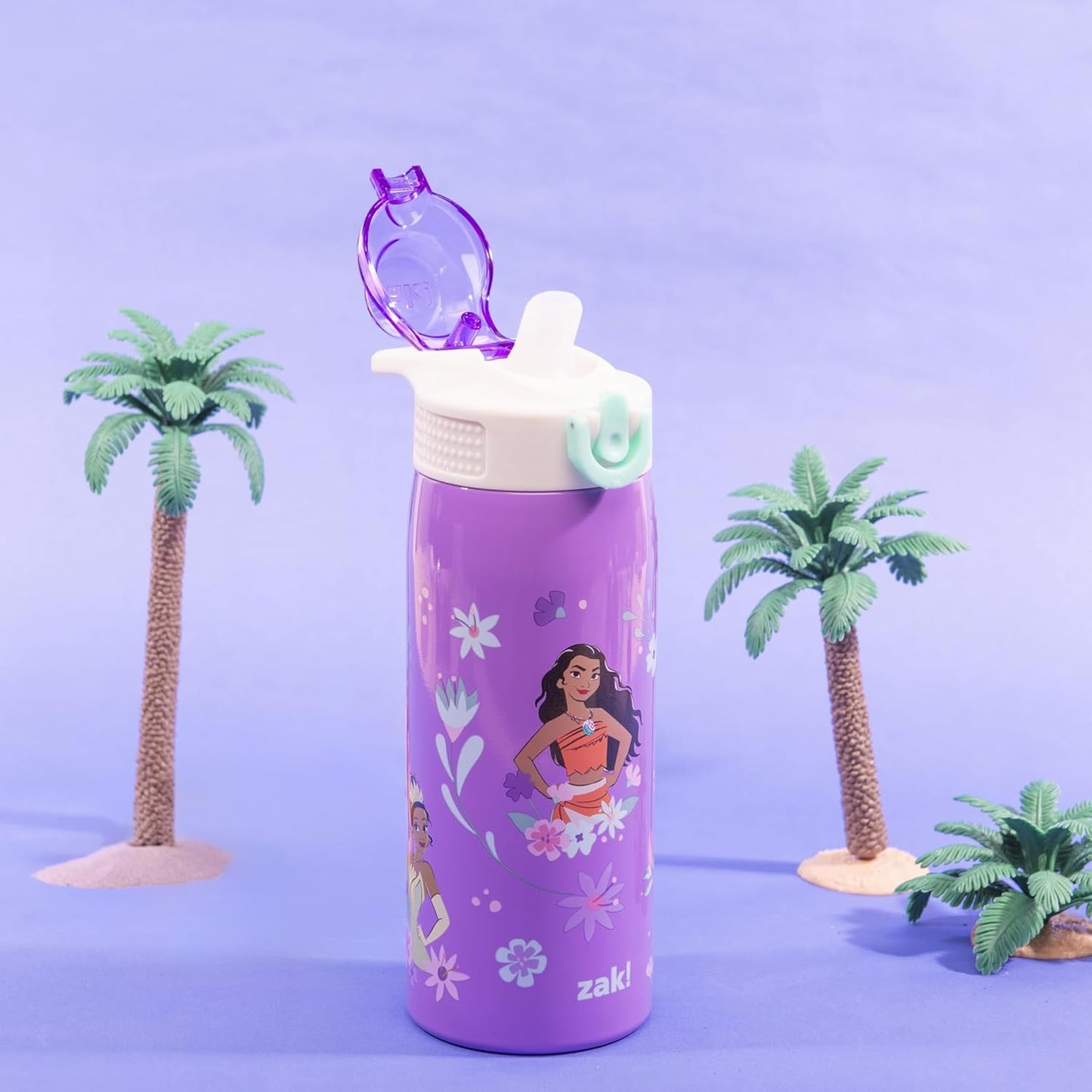 Zak Designs botella de agua de acero inoxidable de 19 onzas