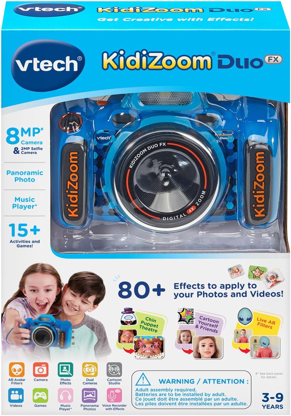 VTech KidiZoom Duo Camera FX Kids - Cámaras digitales duales