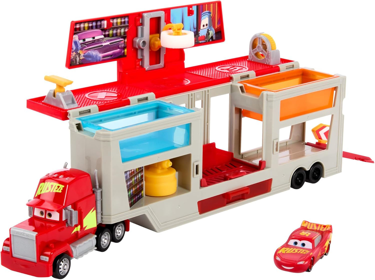 Mattel Disney Pixar Cars - Juego de camiones