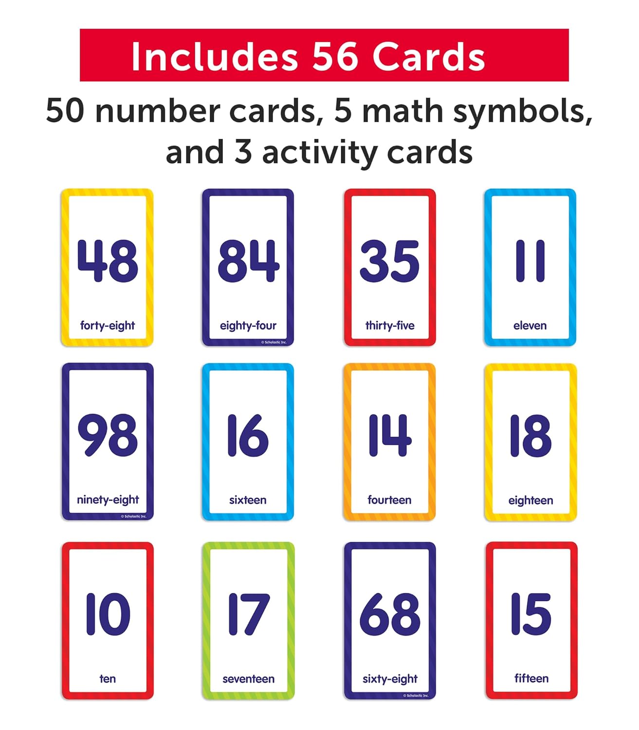 Flash Cards: Numbers 0 - 100