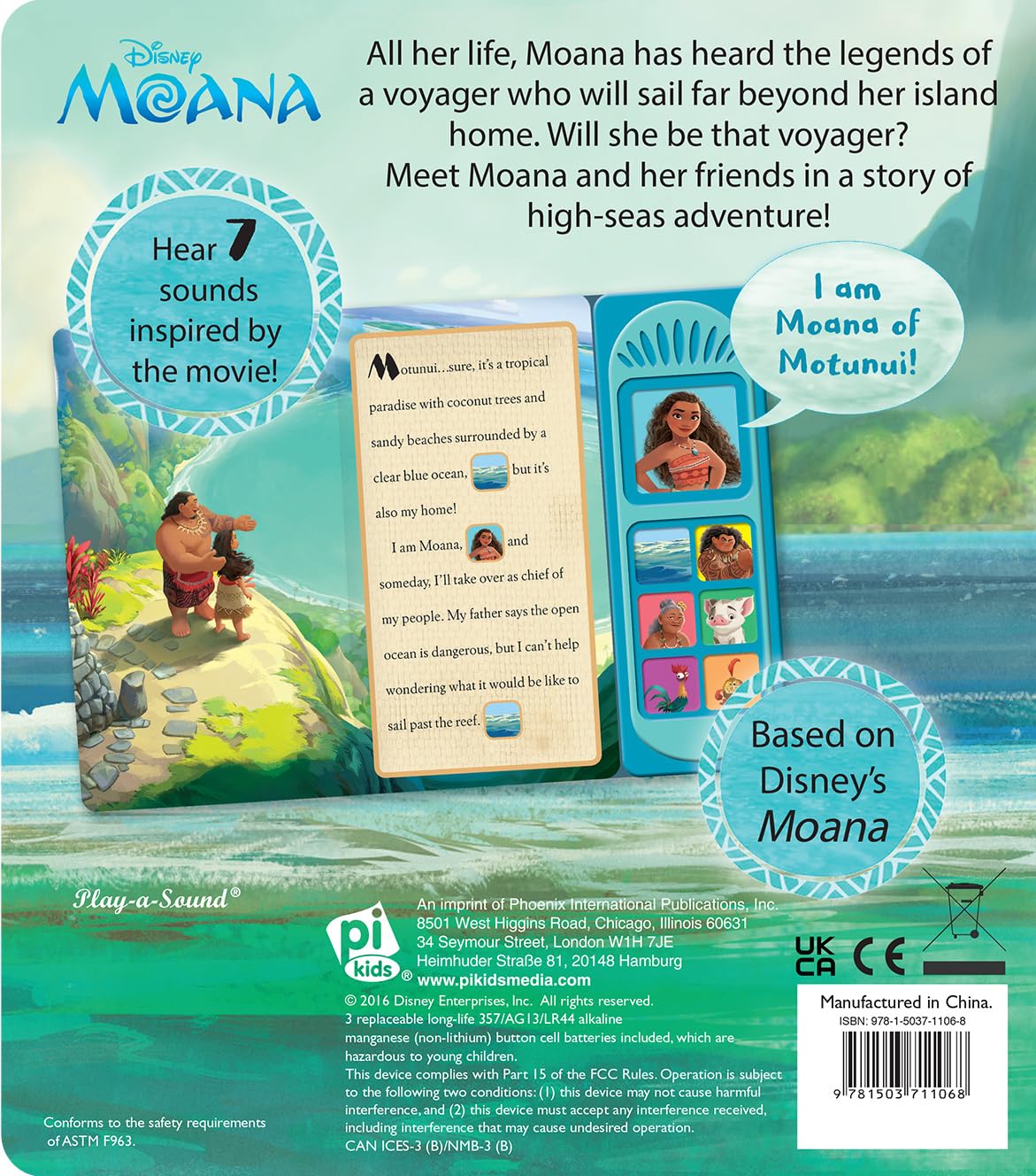 Libro de Sonidos Moana