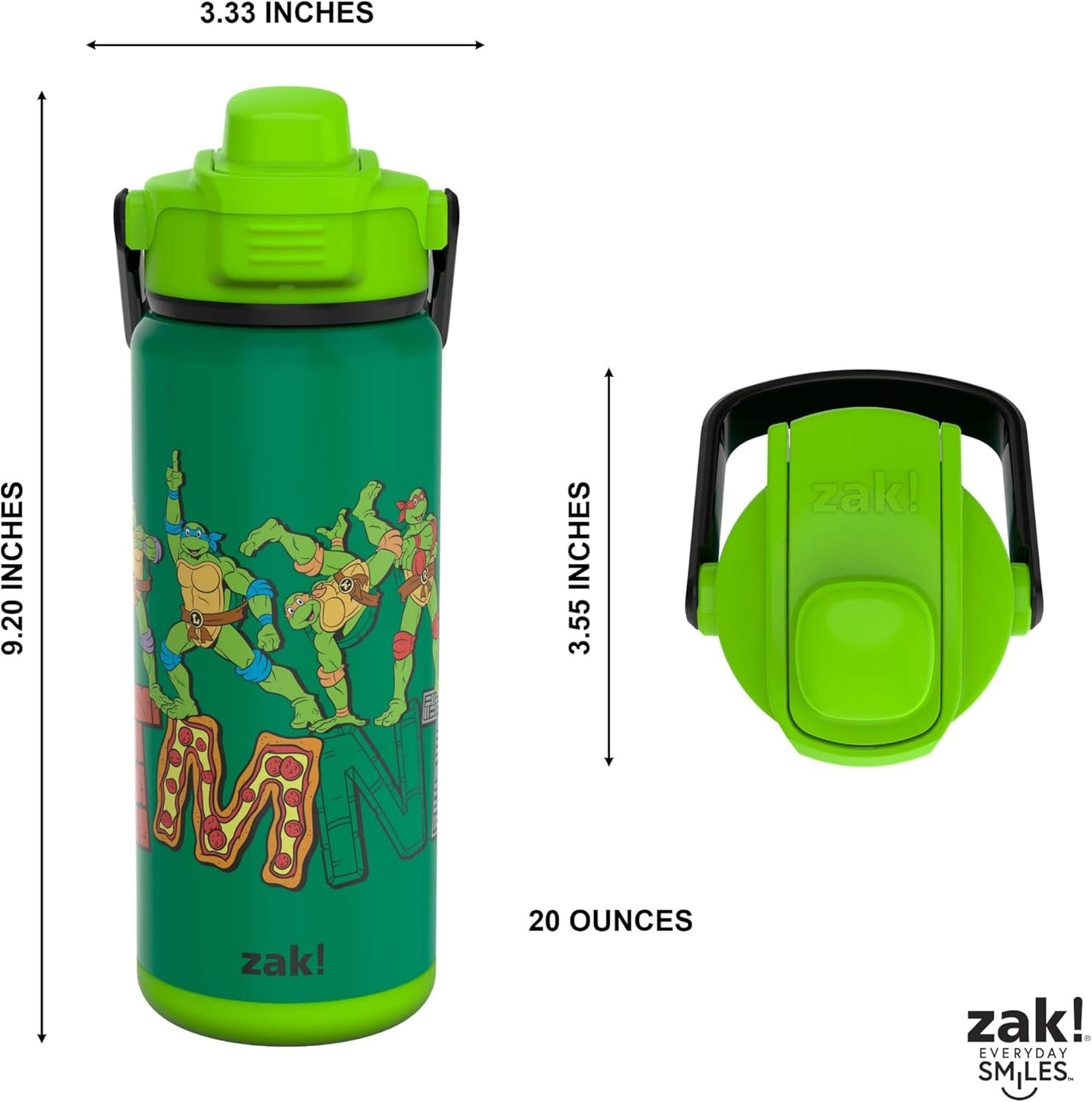 zak Botella aislada acero inoxidable 20 onzas