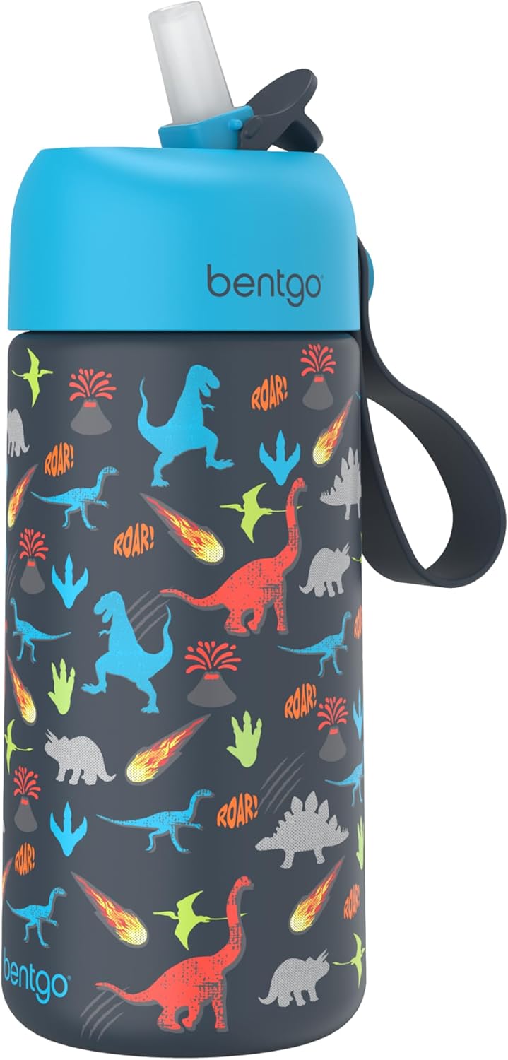 Bentgo Botella de agua aislada de acero inoxidable