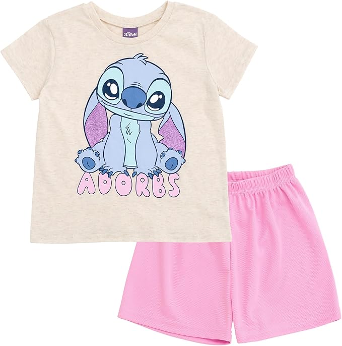 Disney Conjunto de camiseta y pantalones cortos
