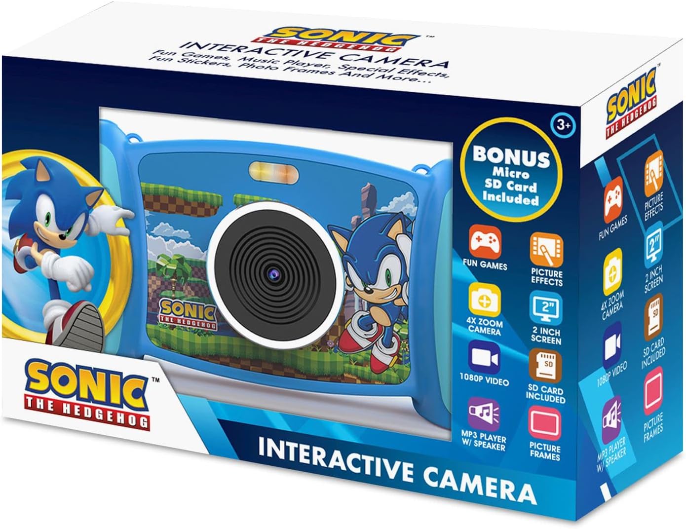 Sonic The Hedgehog - Cámara interactiva