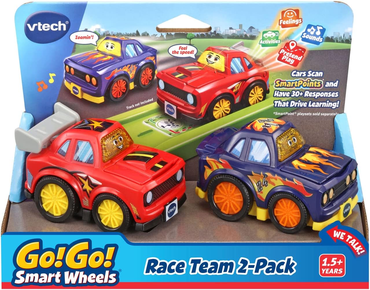 Paquete de 2 ruedas de carreras VTech Go! Go! Smart Wheels