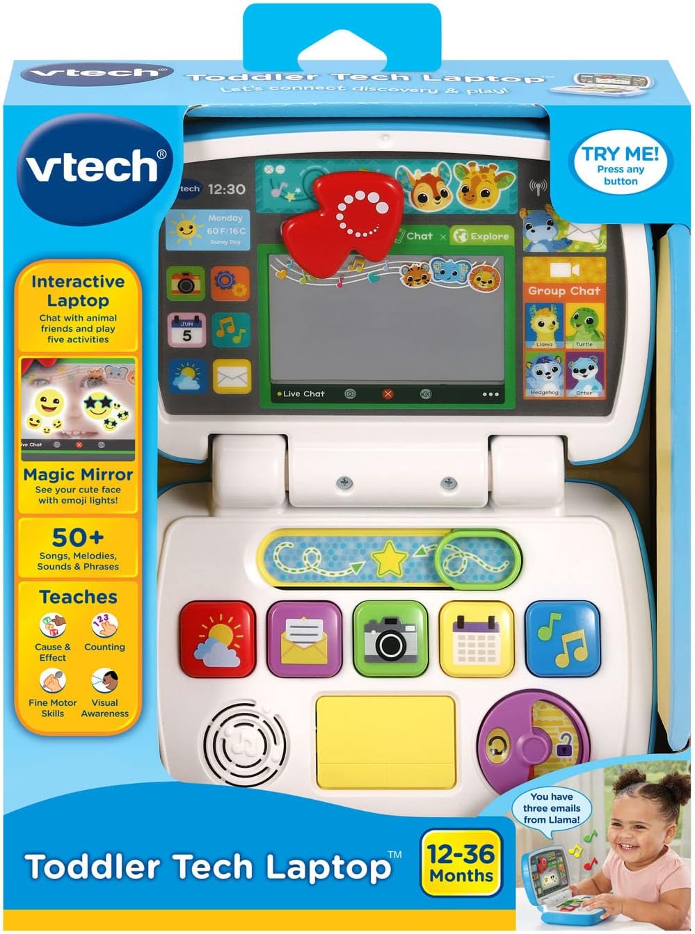 VTech Laptop Tech para niños pequeños