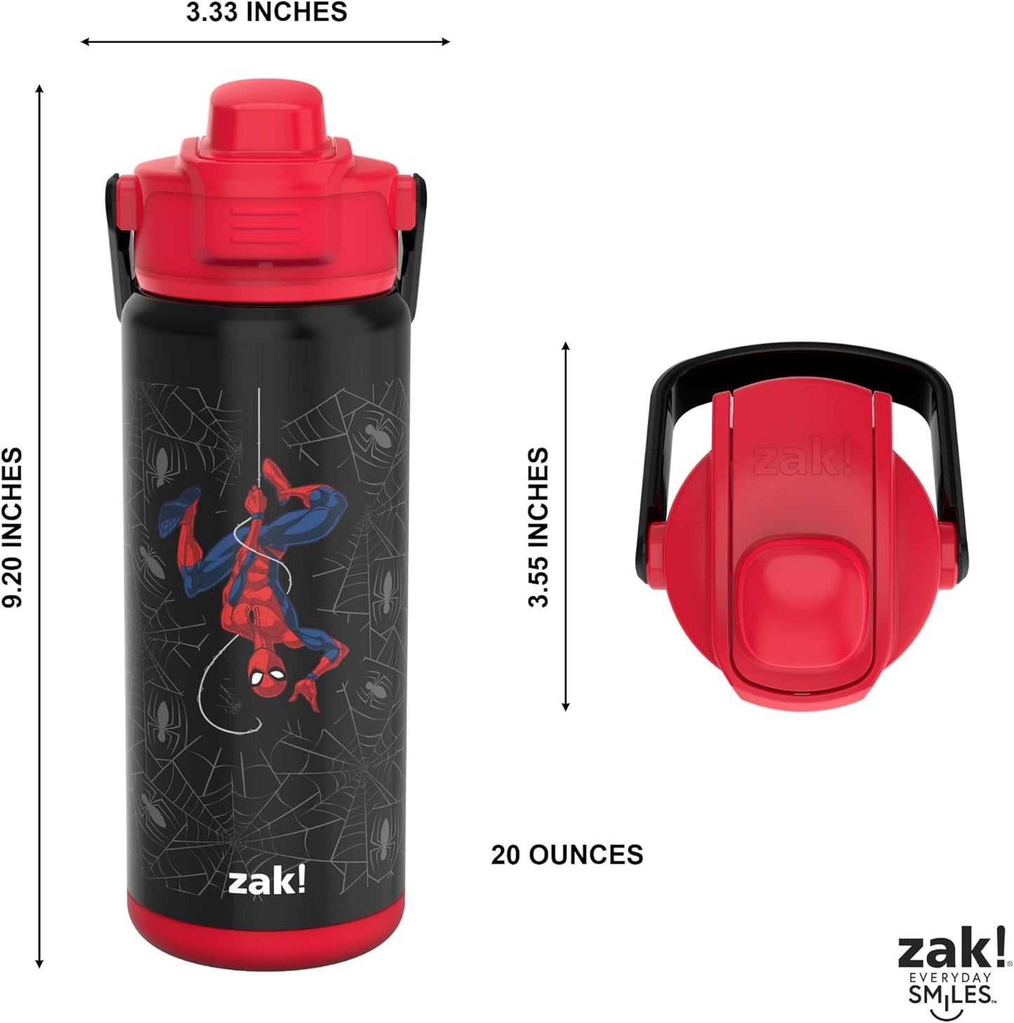 zak Botella aislada acero inoxidable 20 onzas