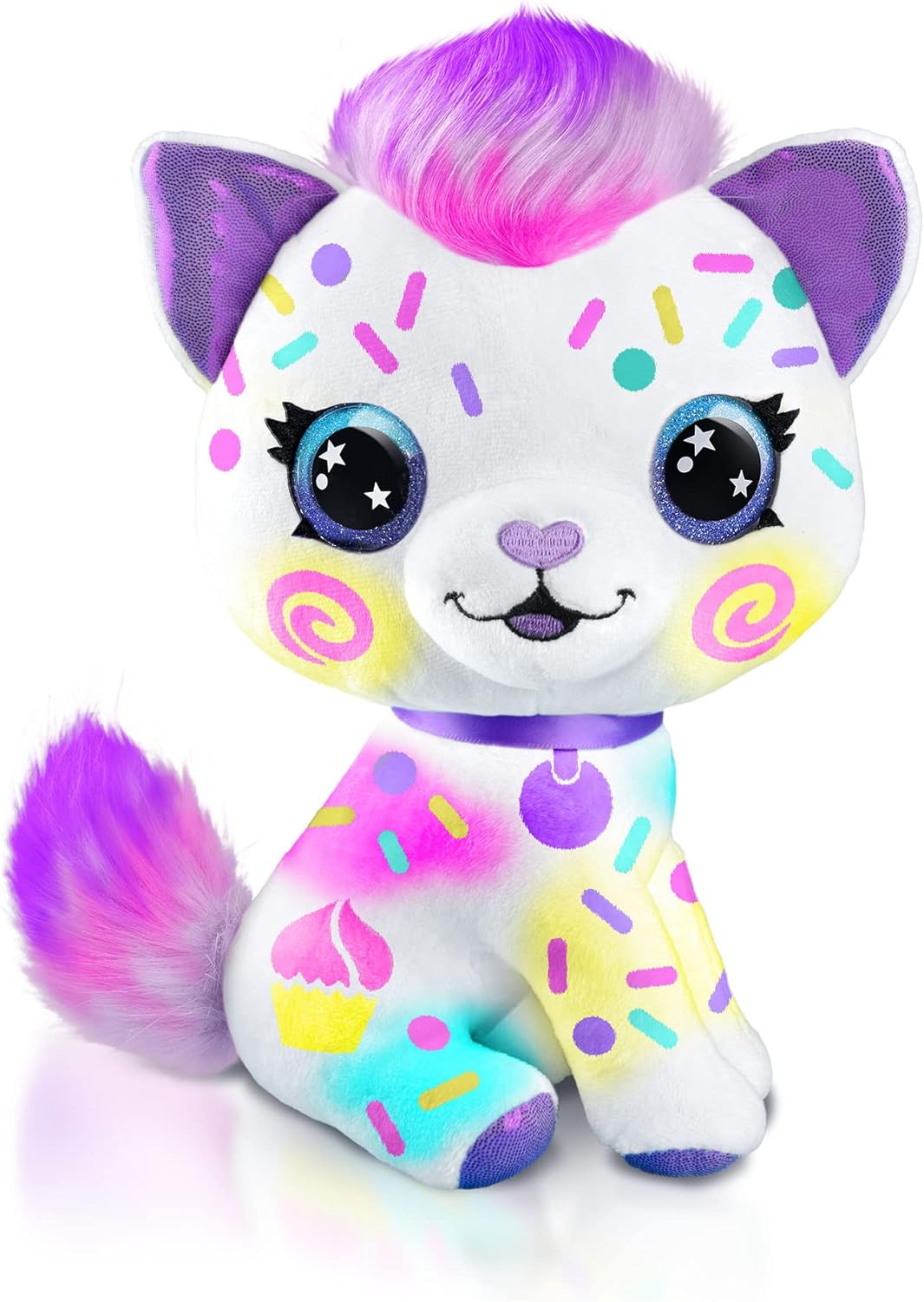 Canal Toys Personaliza el gatito grande de peluche con aerógrafo. Decora, lava, repite.