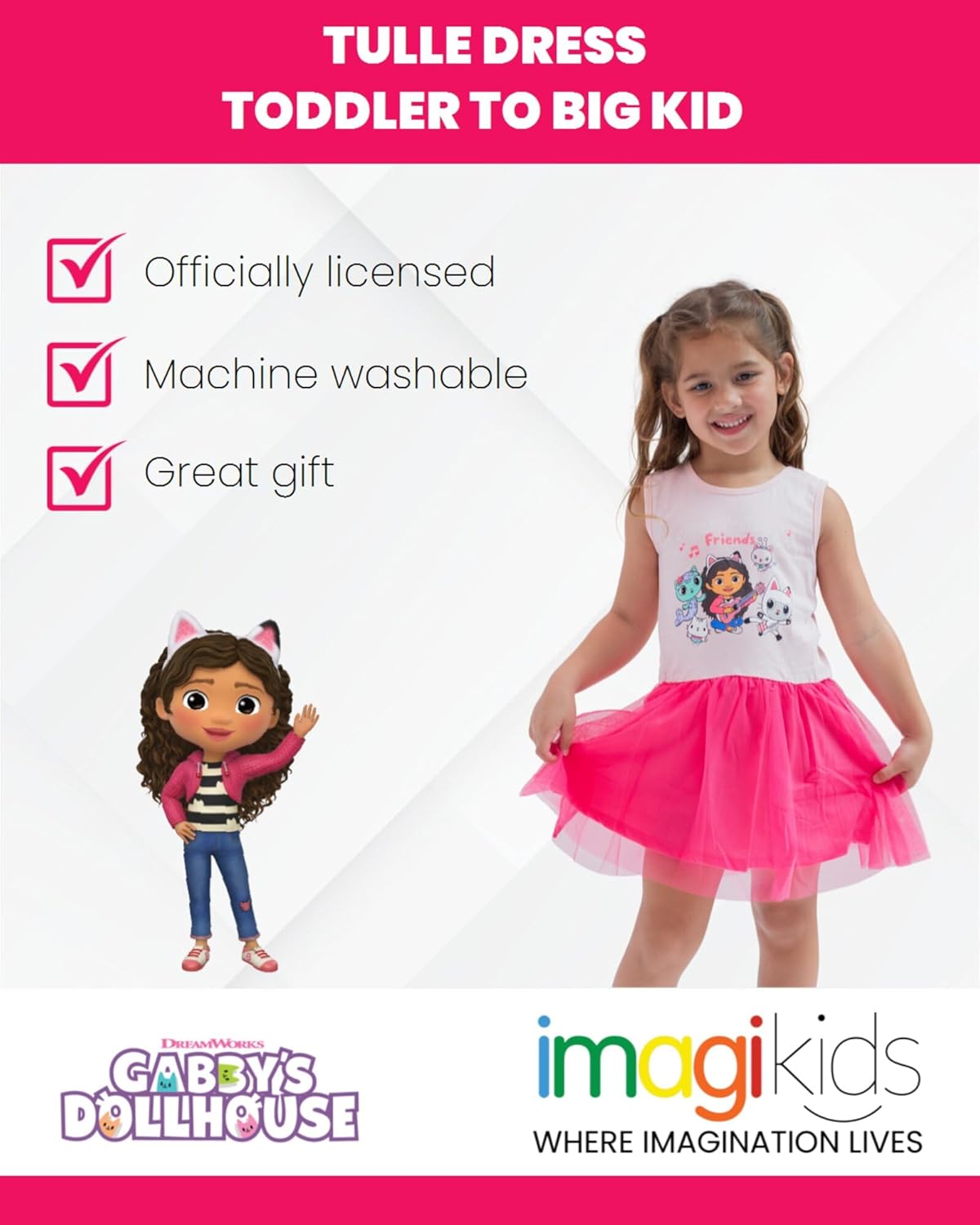 GABBY'S DOLLHOUSE Vestido