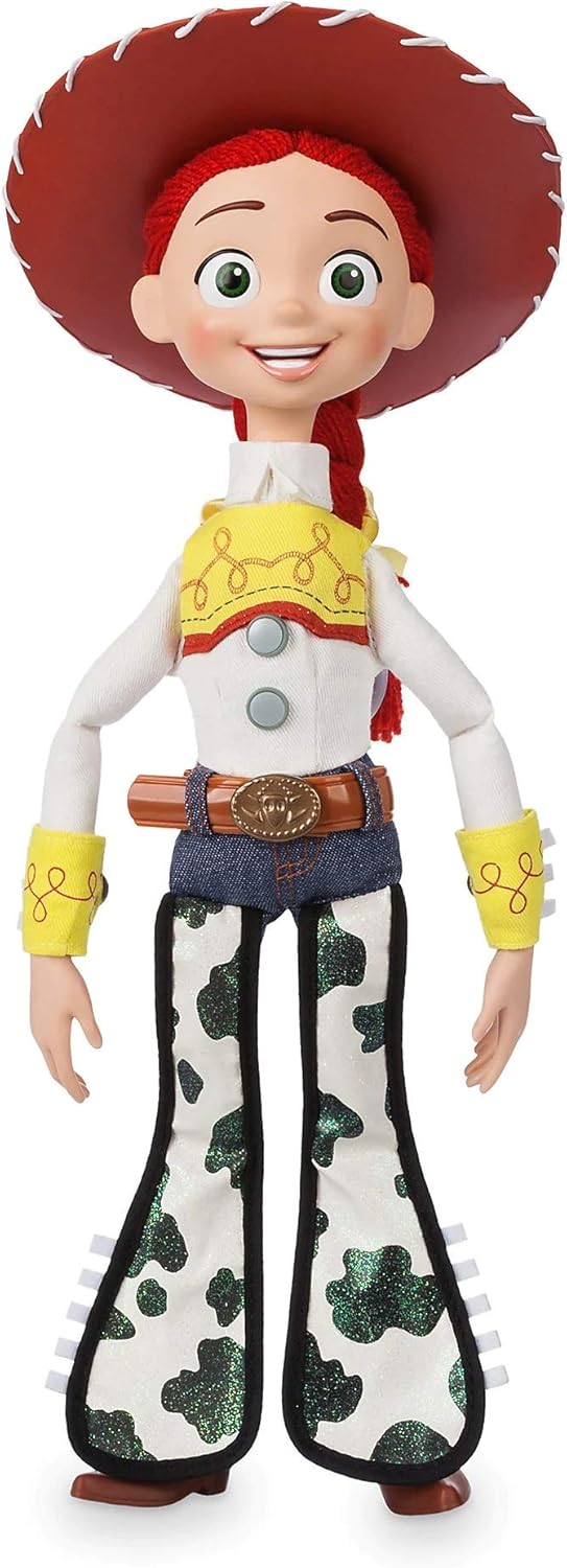 Disney Store Figura de acción interactiva oficial de Jessie de Toy Story, cuenta con sonidos y frases