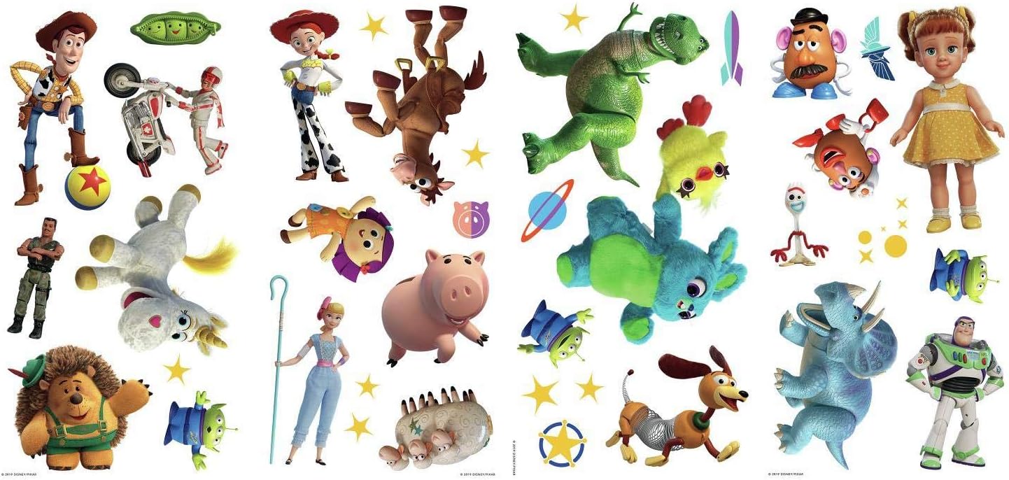 Toy Story 4 Calcomanías de pared para despegar y pegar