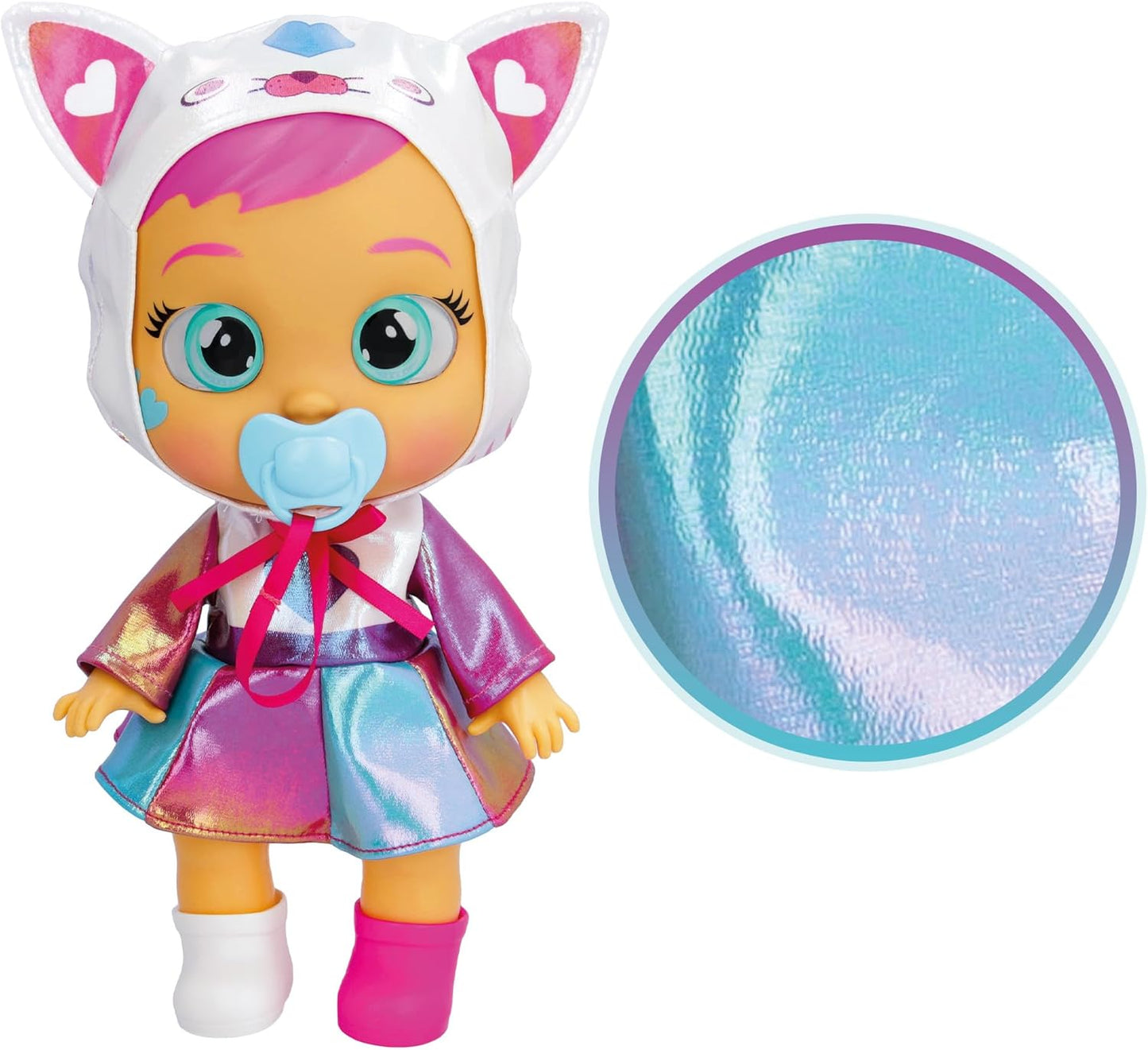 Cry Babies Stars Singing Daisy - Muñeca de bebé cantante de 12 pulgadas, reproduce más de 15 sonidos
