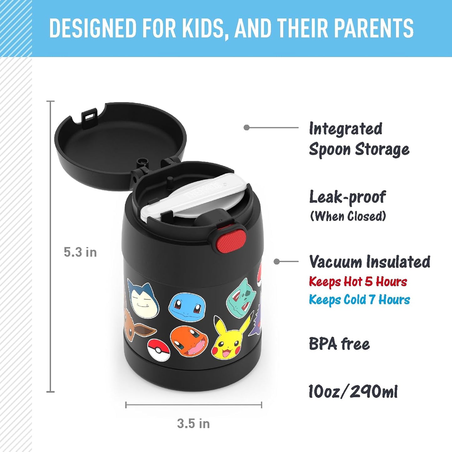 Thermos - Tarro de comida FUNTAINER